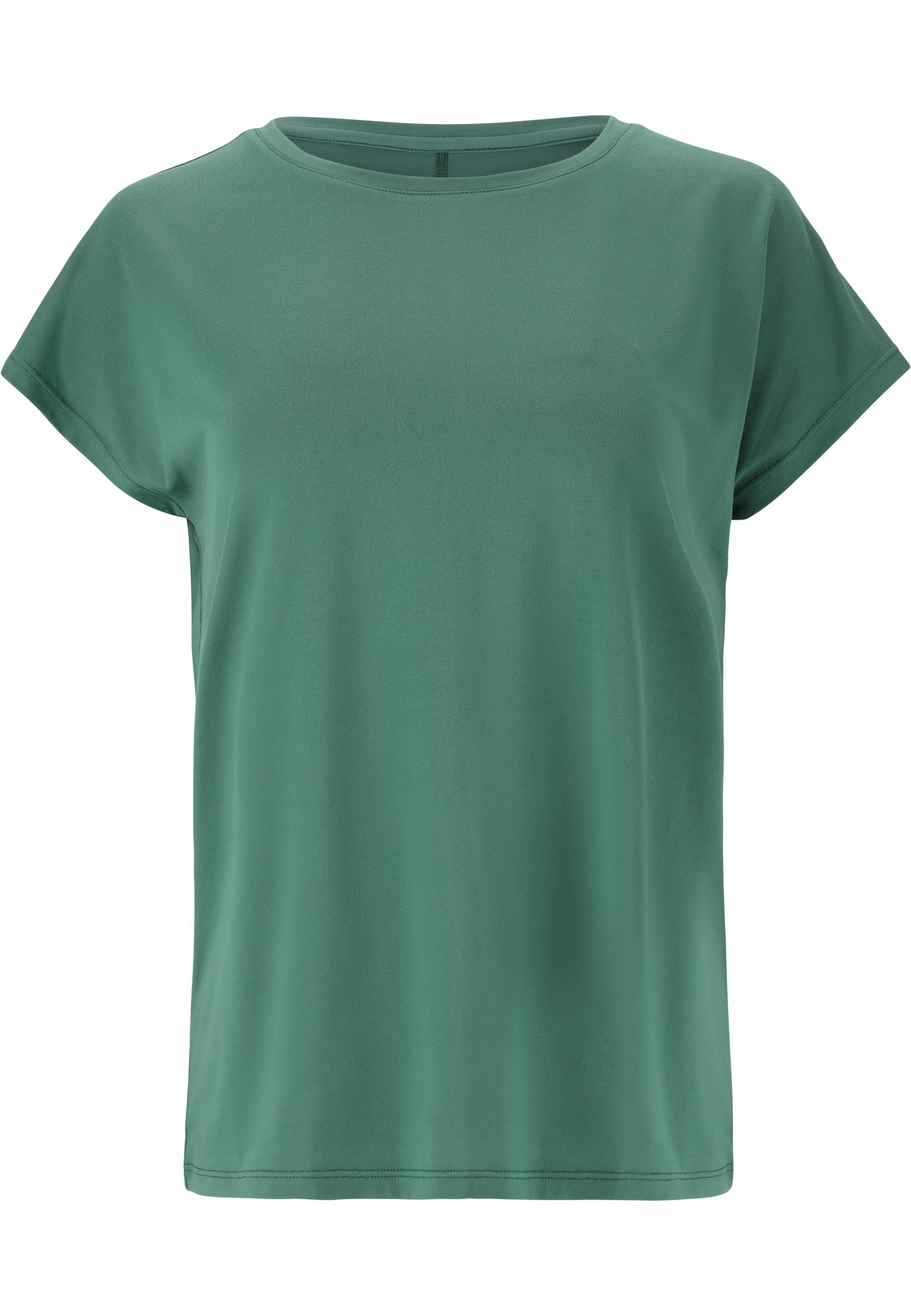 grün Carrolli mit Quick T-Shirt (1-tlg) Funktion ENDURANCE Dry