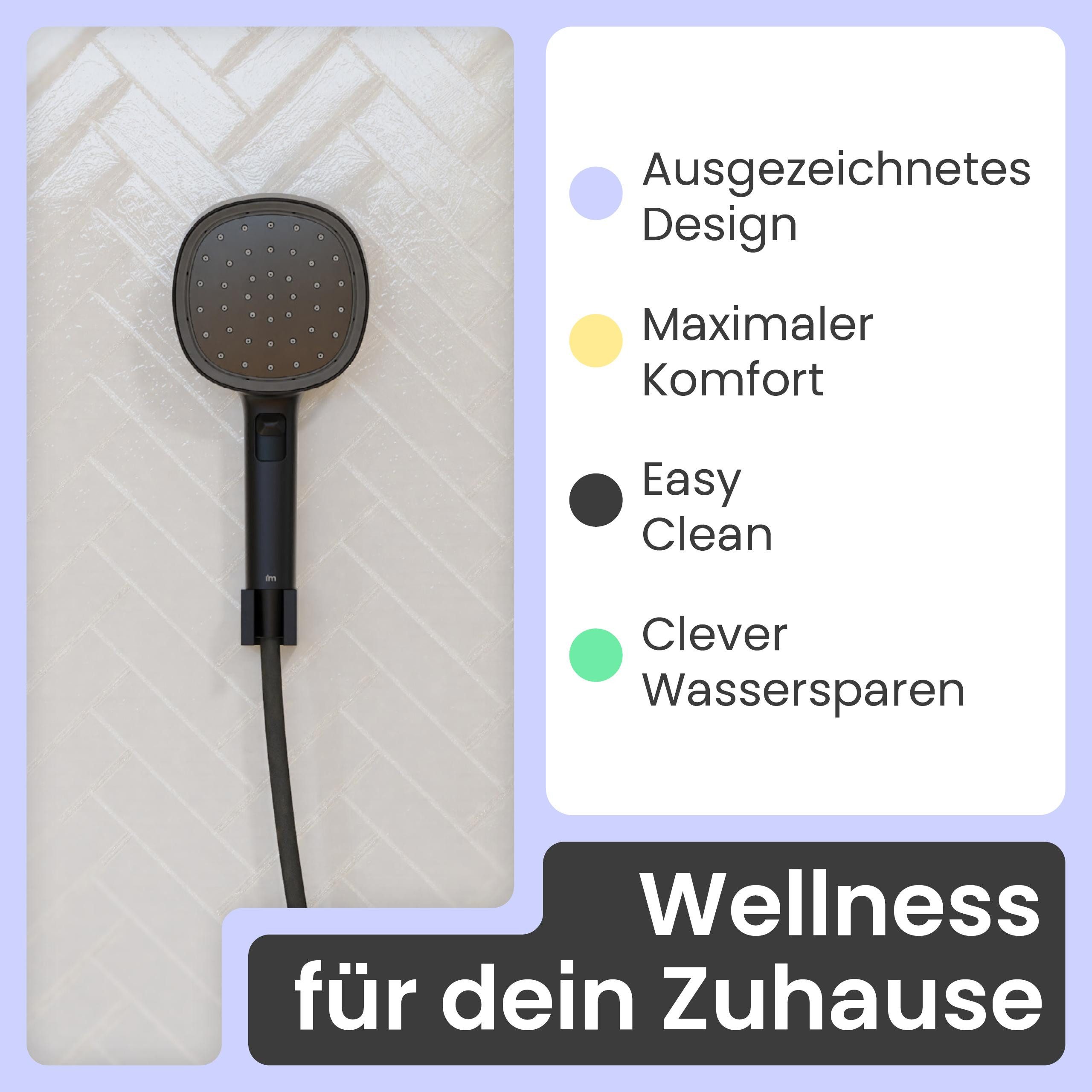 instmaier Handbrause Cleo, wassersparende Nebelfunktion; selbstreinigend