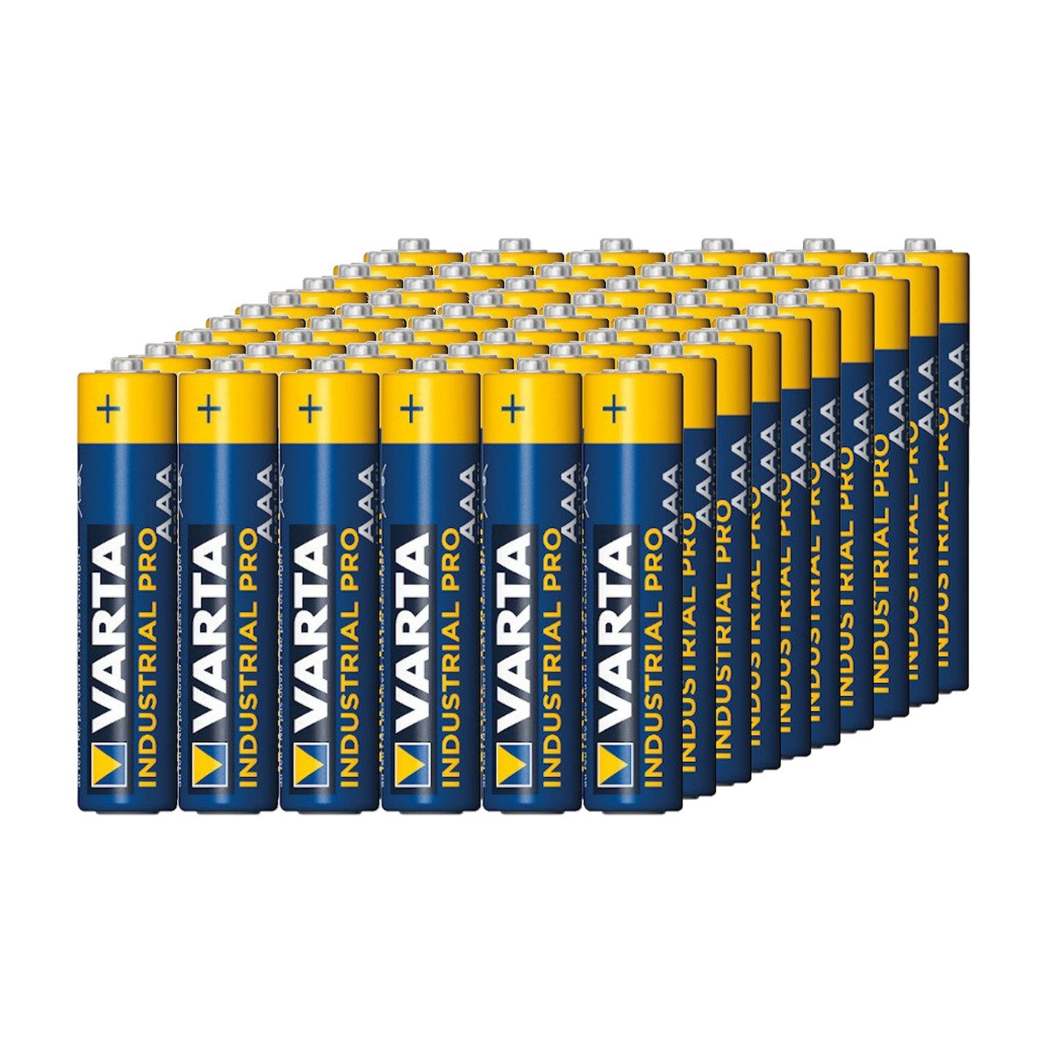 VARTA Batterie, (60 St), LR03/AAA R-03 Alkalibatterie