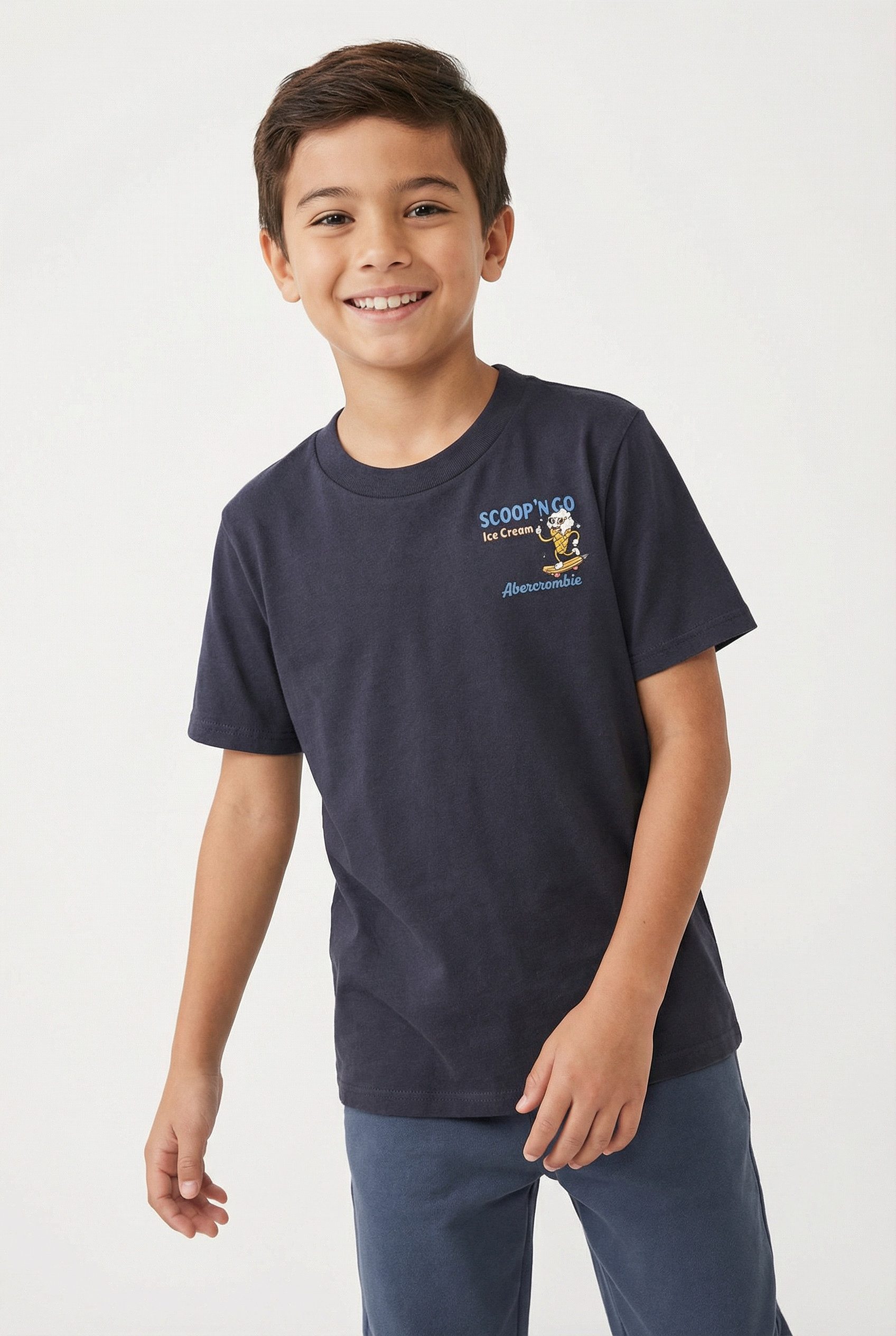 Abercrombie Kids T-Shirt AFB SCOOP 'NO GO TEE mit Print