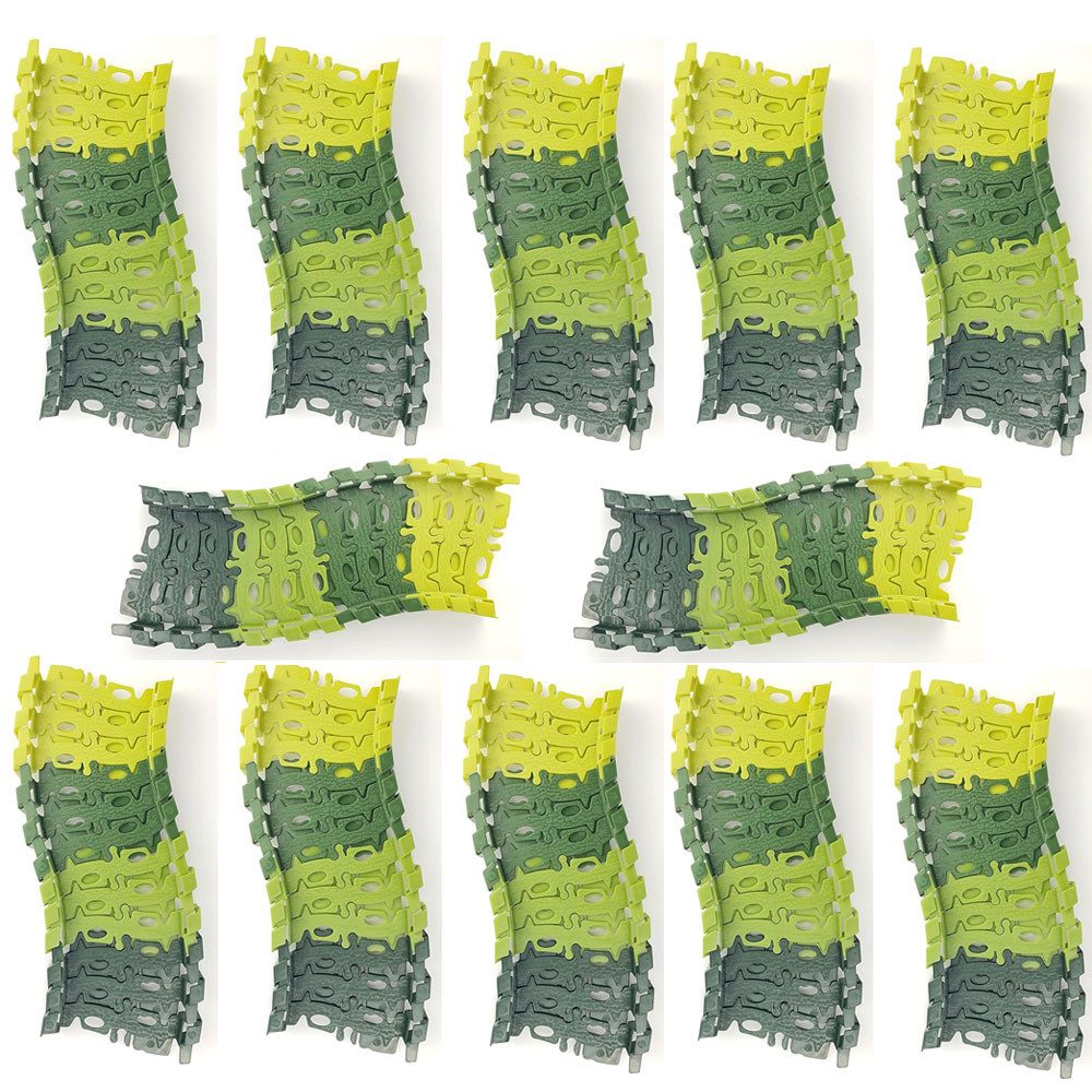 DINO SONO Schienenerweiterungs-Set Dinosaurier Autorennbahn 144pcs Schienen Erweiterung Verlängerung