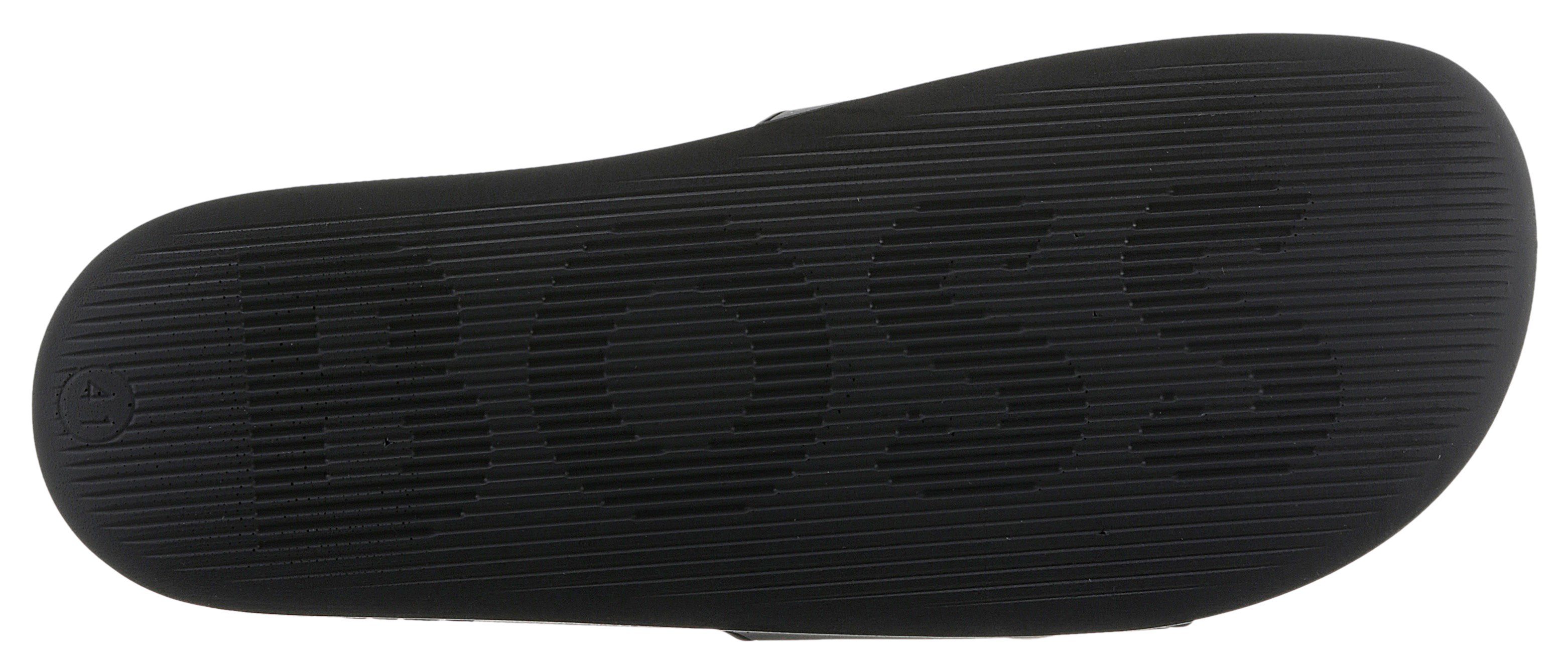 BOSS Kirk Slide Badepantolette, Sommerschuh, Poolslides, Schlappen, mit BOSS-Logoschriftzug