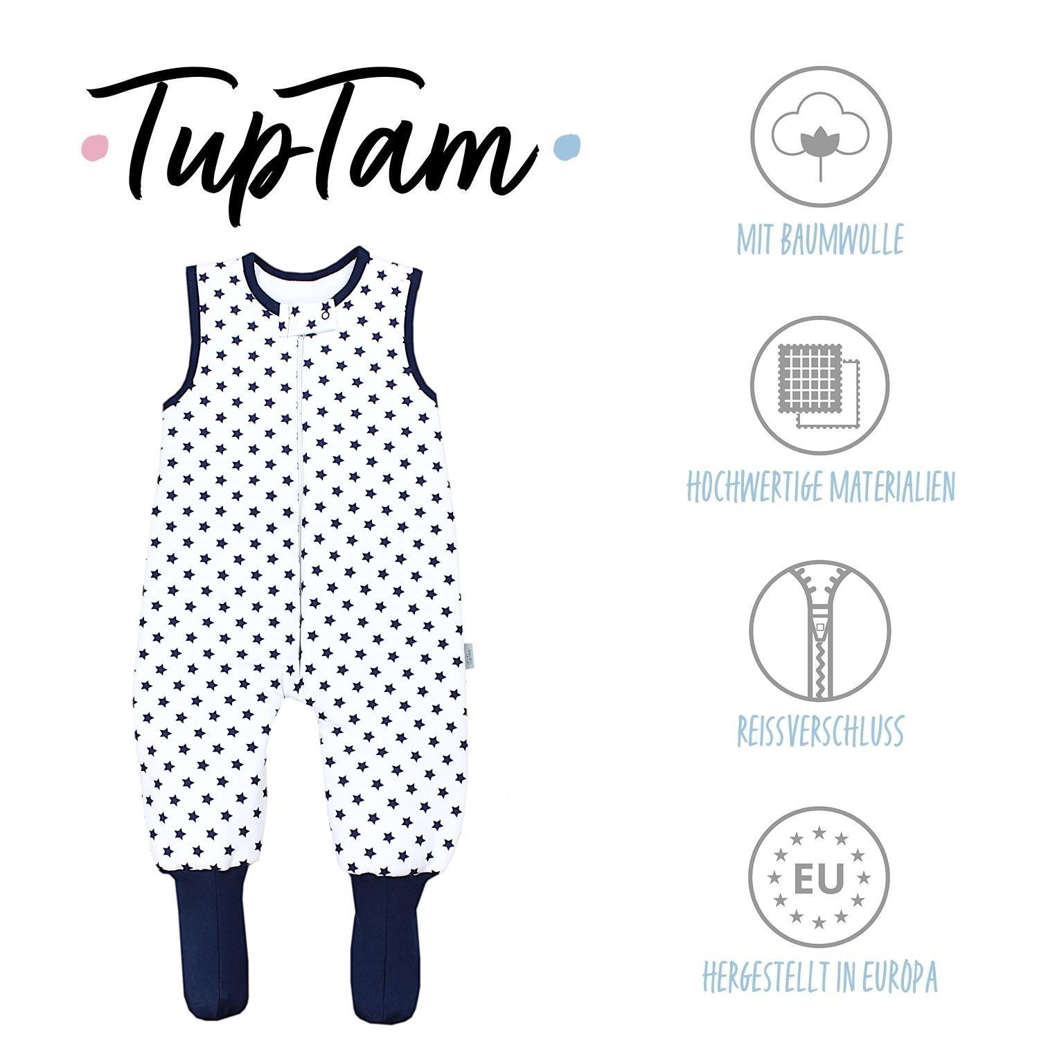 TupTam Babyschlafsack Schlafsack wattiert mit Füßen, günstig online kaufen