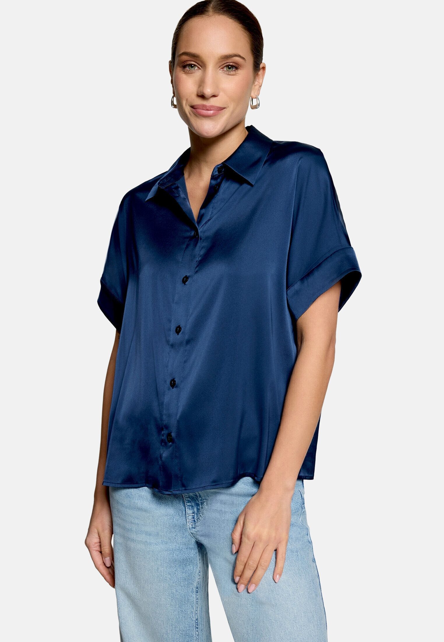Zero Hemdbluse Damen mit Streifen