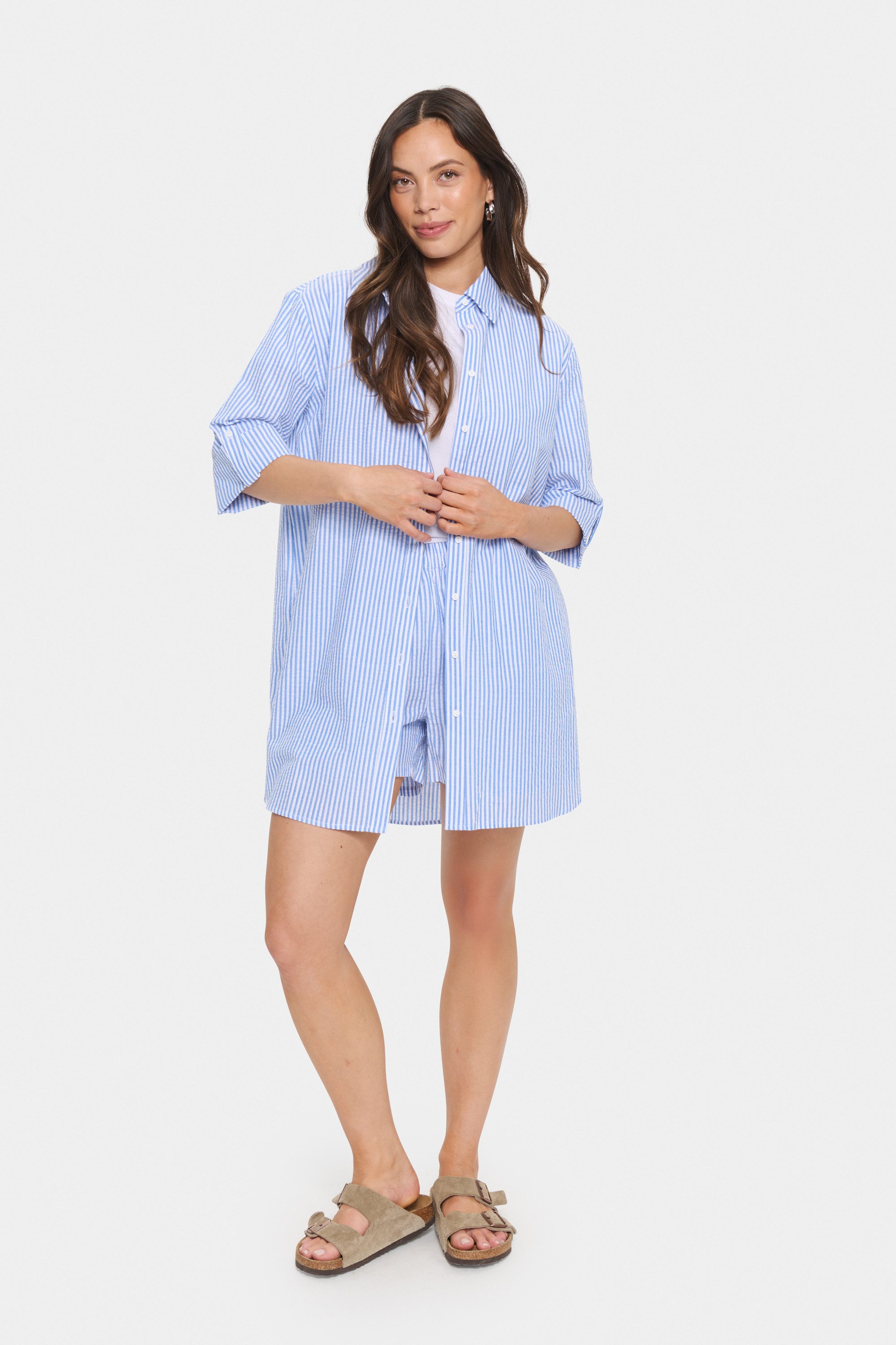 Saint Tropez Blusenkleid Kleid HaddaSZ