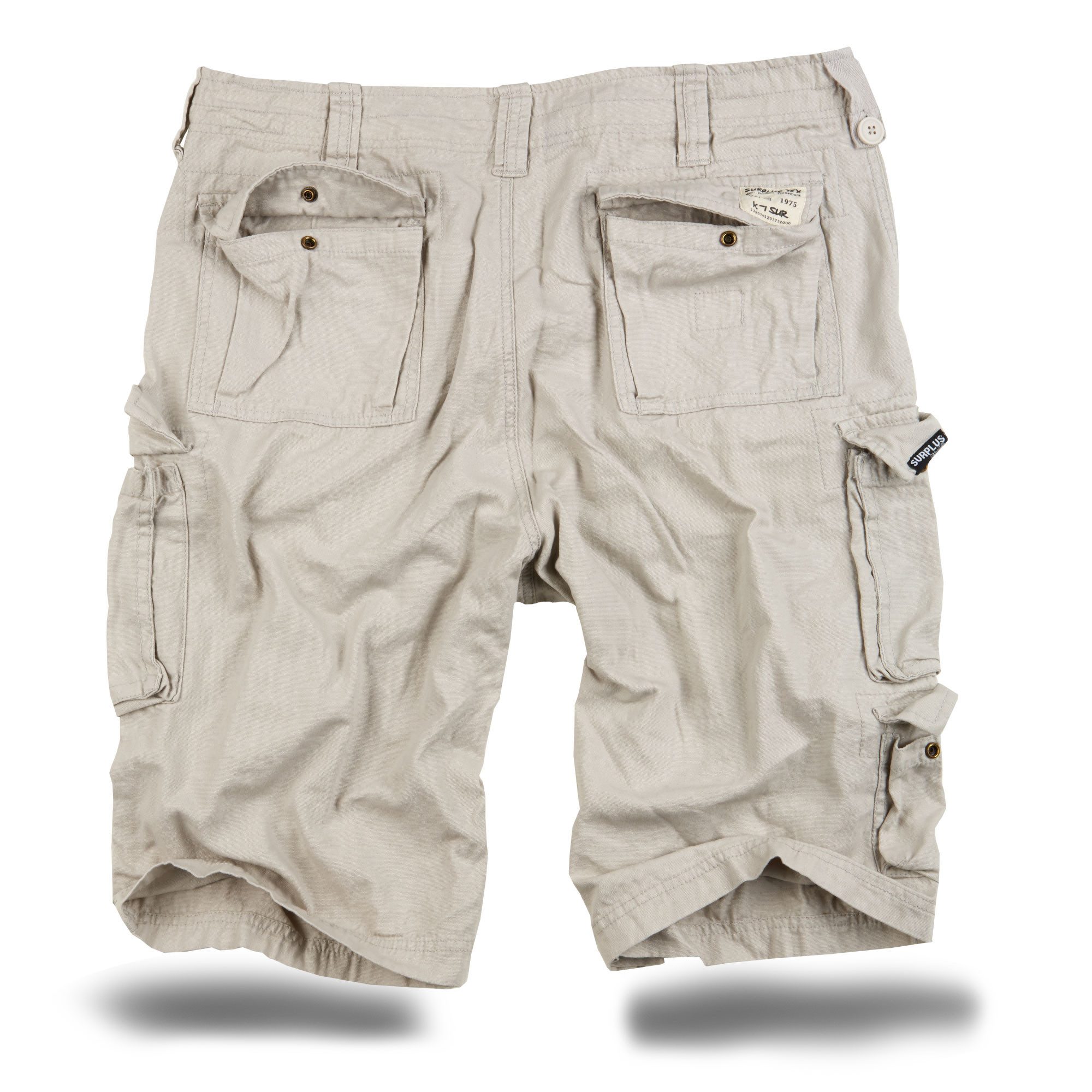 Trooper Cargoshorts Trooper Bermuda Baumwolle Sommer Shorts Kurze Hose Army günstig online kaufen