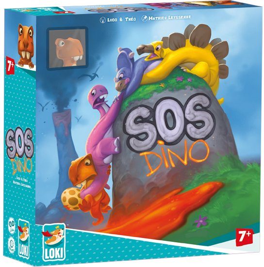 LOKI Spiel, Kinderspiel SOS Dino