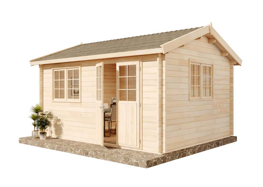 Thumbnail - Alpholz Gartenhaus Collin ISO Premium, BxT: 498x418 cm