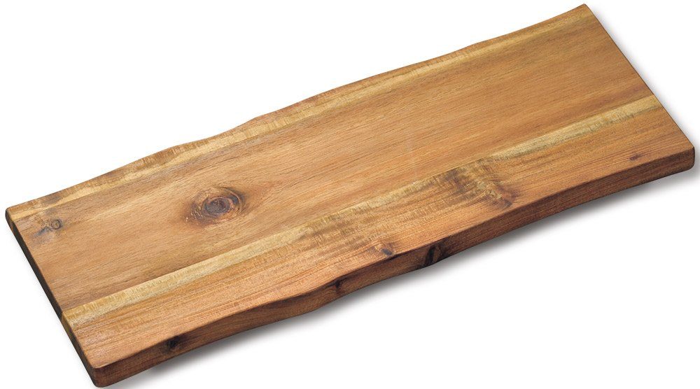 KESPER® Servierbrett Tranchierbrett, Akazienholz, (1-St), geschwungener Rand