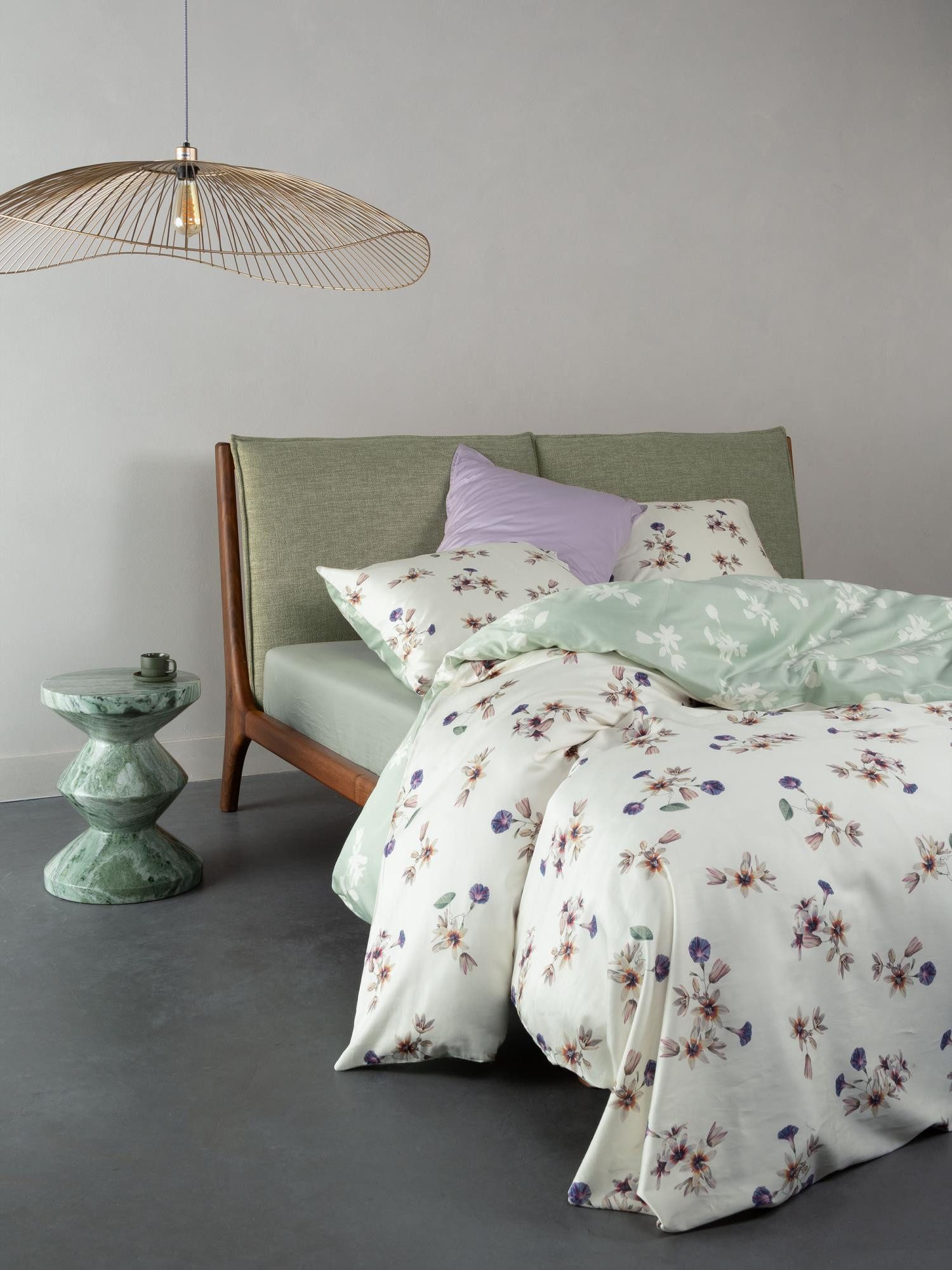 Essenza Bettwäsche Fiora, Satin, 2 teilig, günstig online kaufen