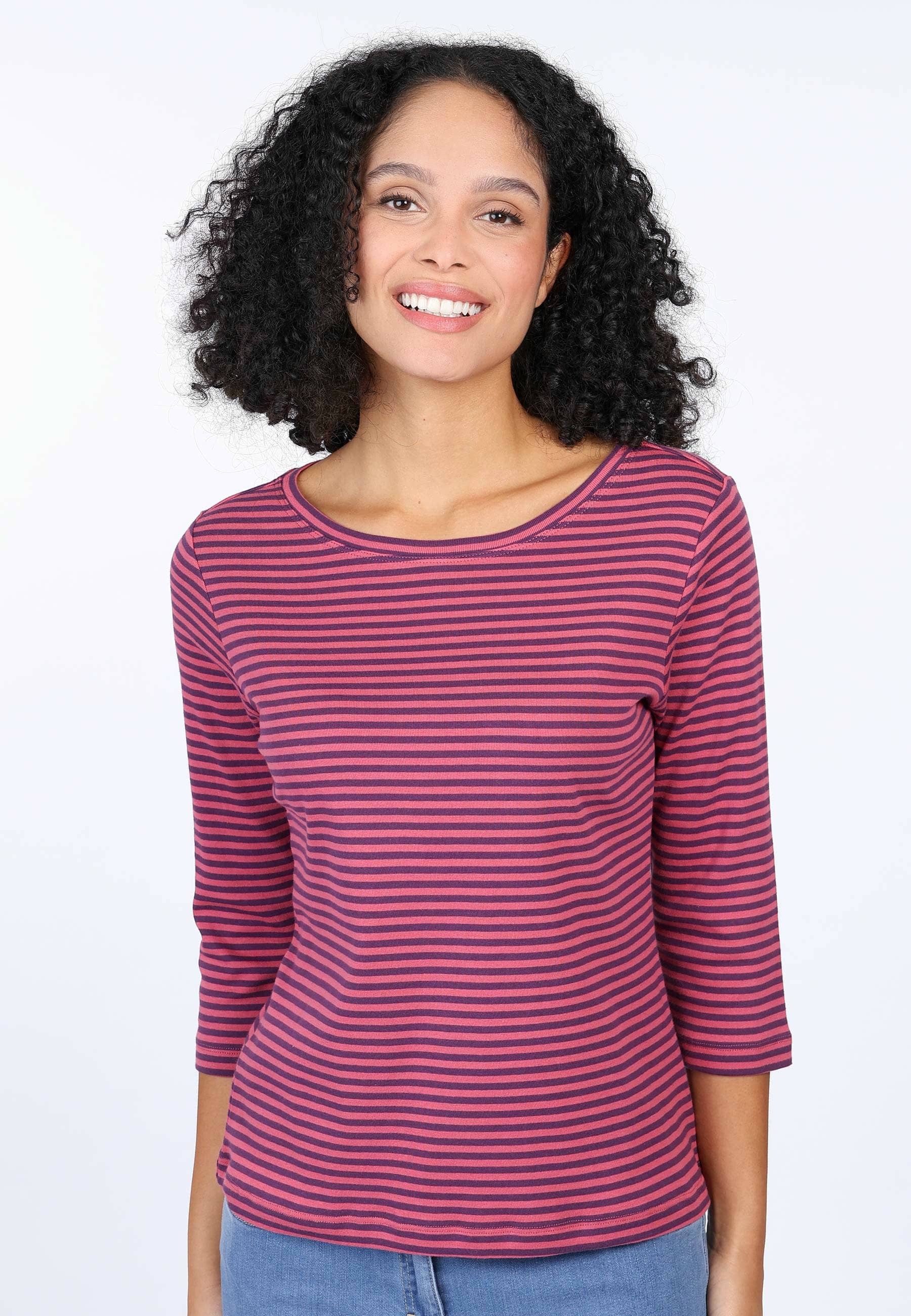 Deerberg Langarmshirt Pitta stripe günstig online kaufen