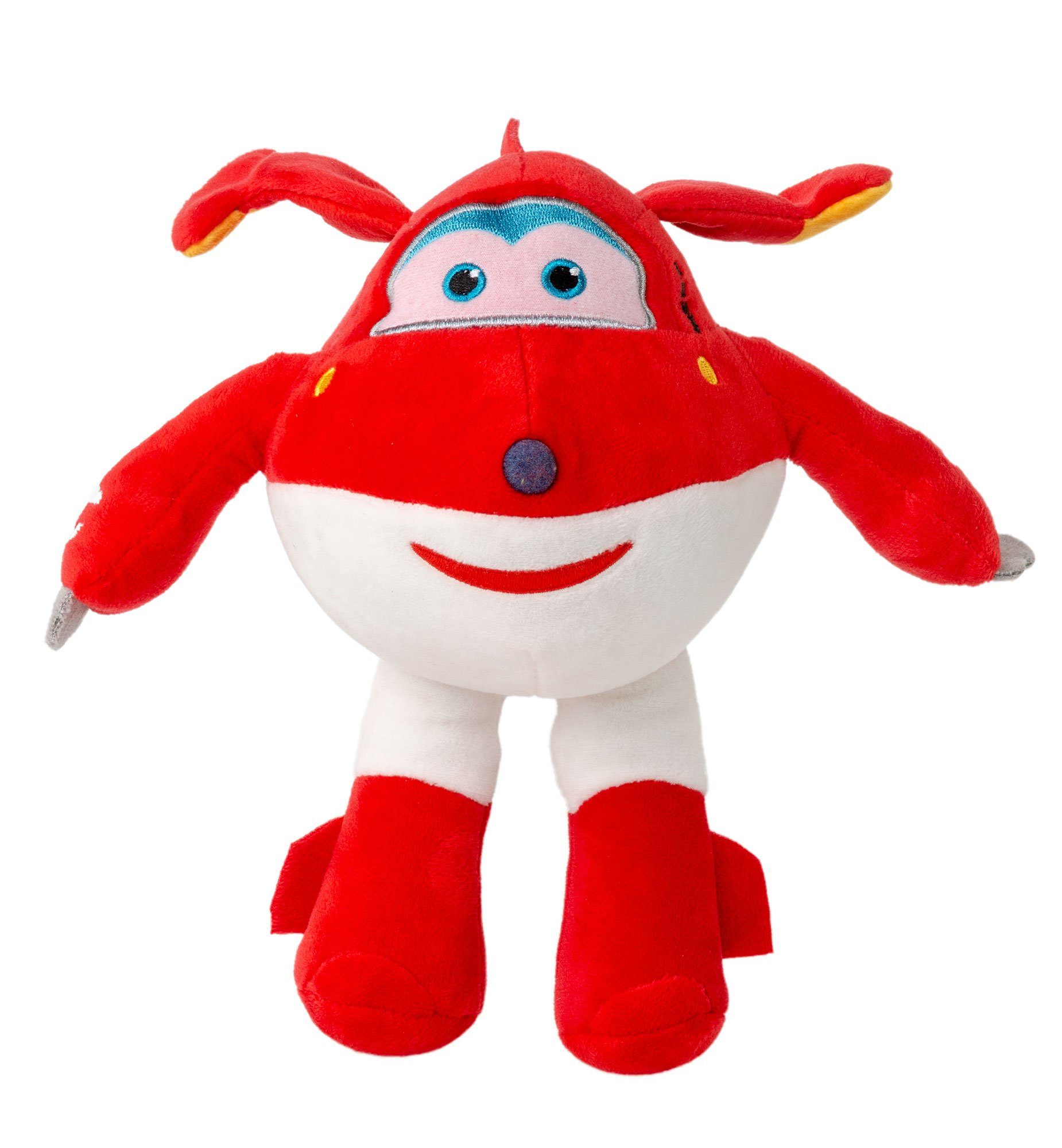 Super Wings Plüschfigur Super Wings Plüschfiguren JETT 26 cm Rot (1-St)