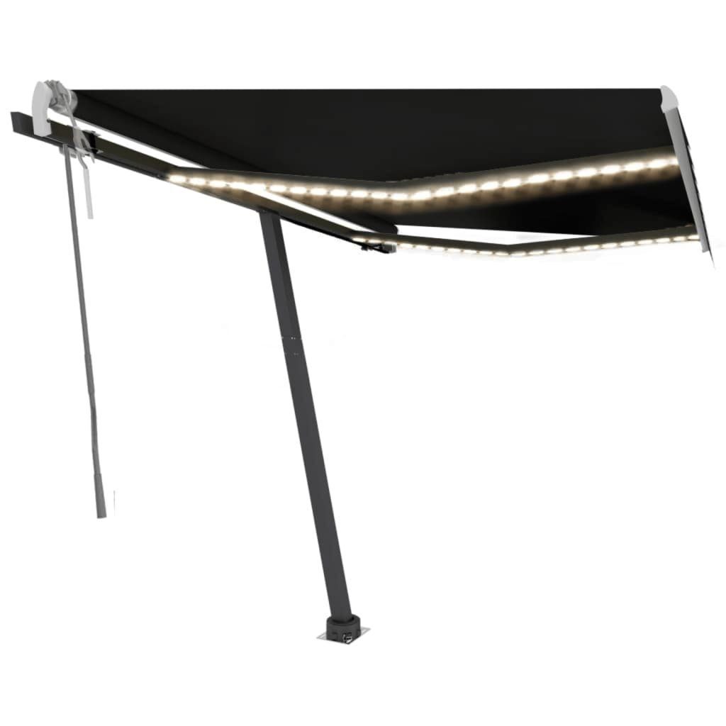 Thumbnail - furnicato Markise Standmarkise Automatisch 300x250 cm Anthrazit (1-St)