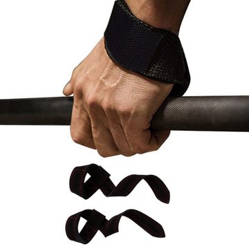 Juoungle Handbandage Zughilfe Lifting Straps für Bodybuilding, Fitness, Krafttraining