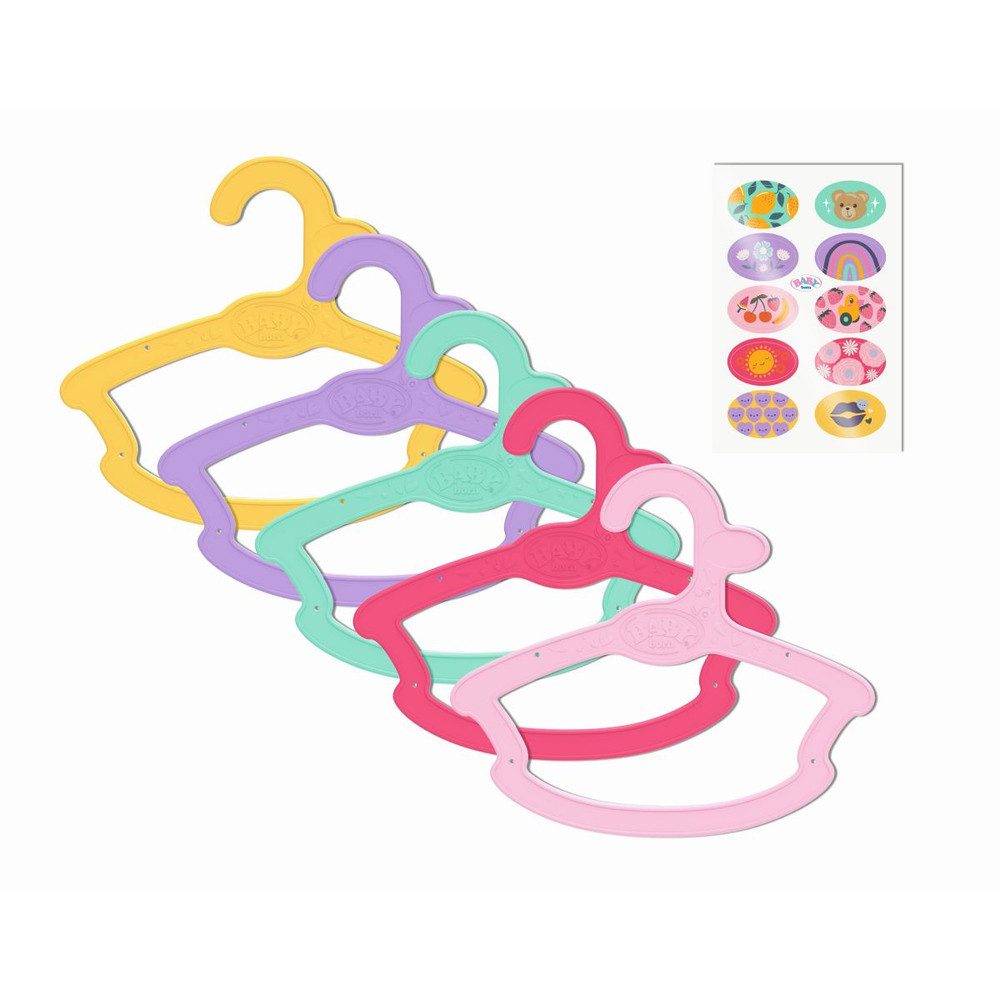 Zapf Creation® Babypuppe BABY born - Kleiderbügel - 5 Stück - 43 cm günstig online kaufen