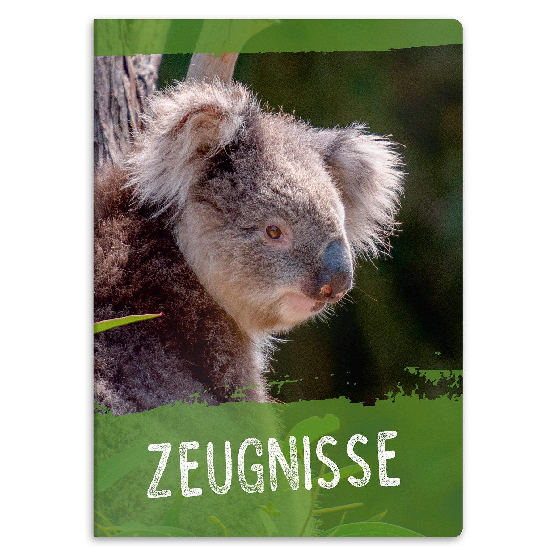 Organisationsmappe itenga Zeugnismappe A4 Kunststoff Sichtbuch Motiv Koala