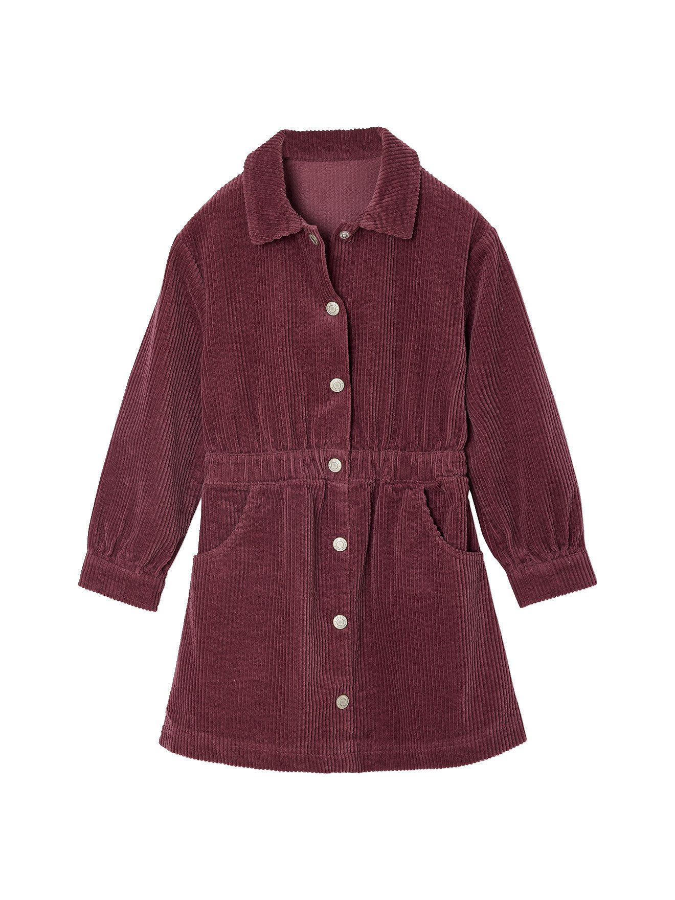 Minikleid Mädchen Kleid aus Feincord