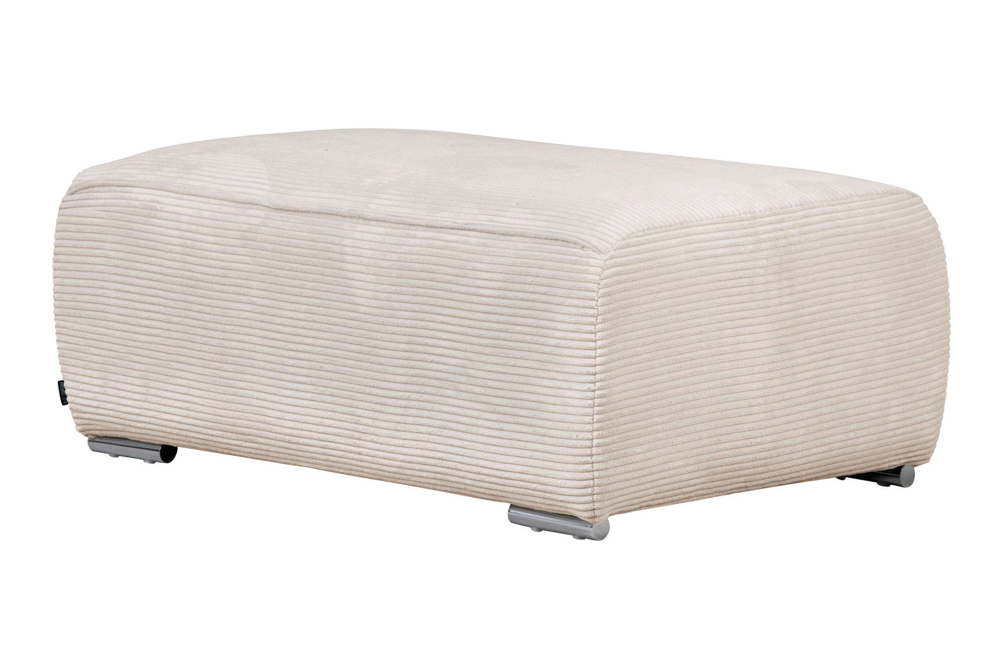 OTTO home Hocker BEATRICE mit Wellenfederung, Maße B/T/H: 100/68/45 cm, passend zur "Beatrice"-Serie, in hochwertiger Verarbeitung