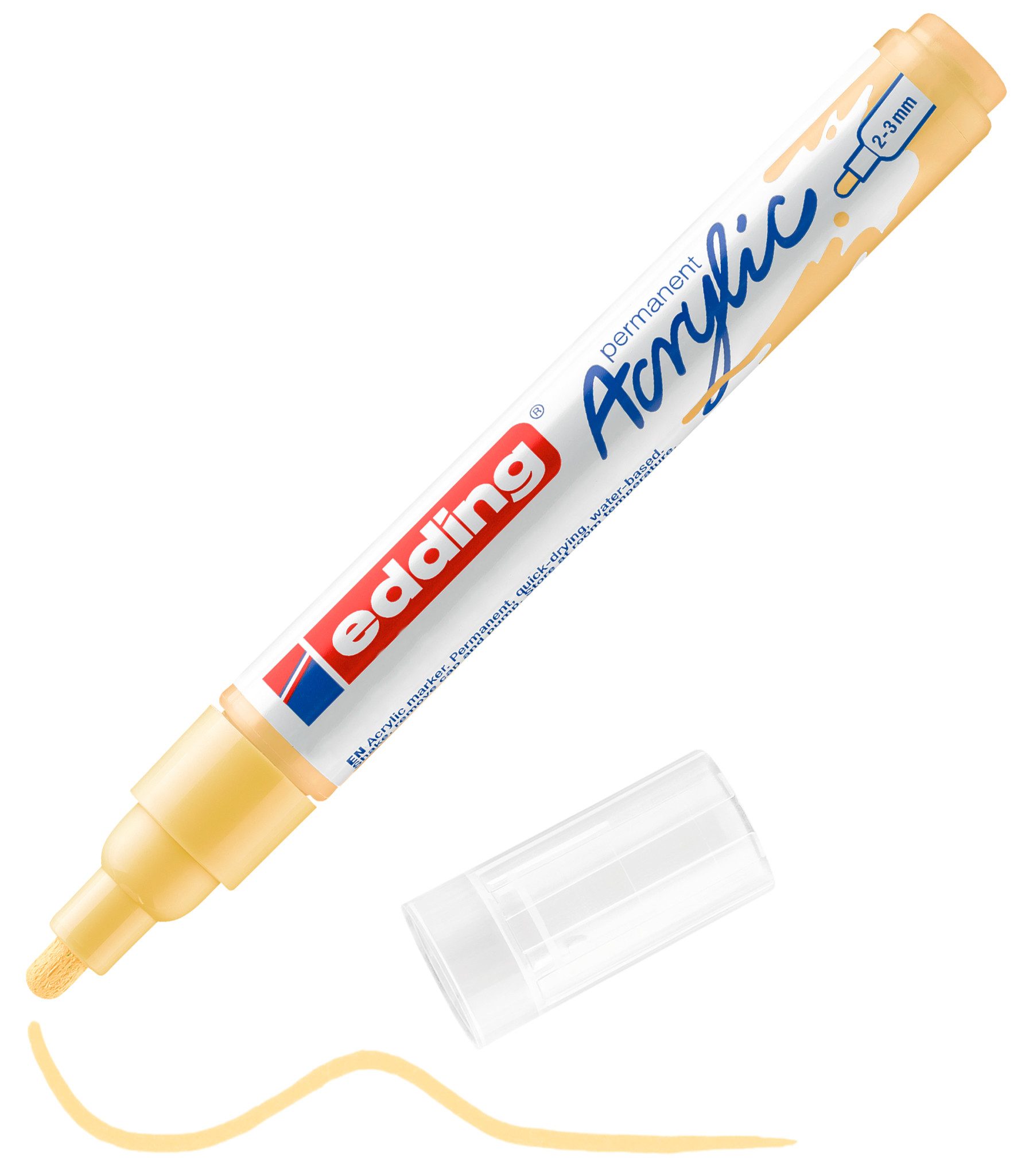 edding Marker, Strichbreite 2-3 mm