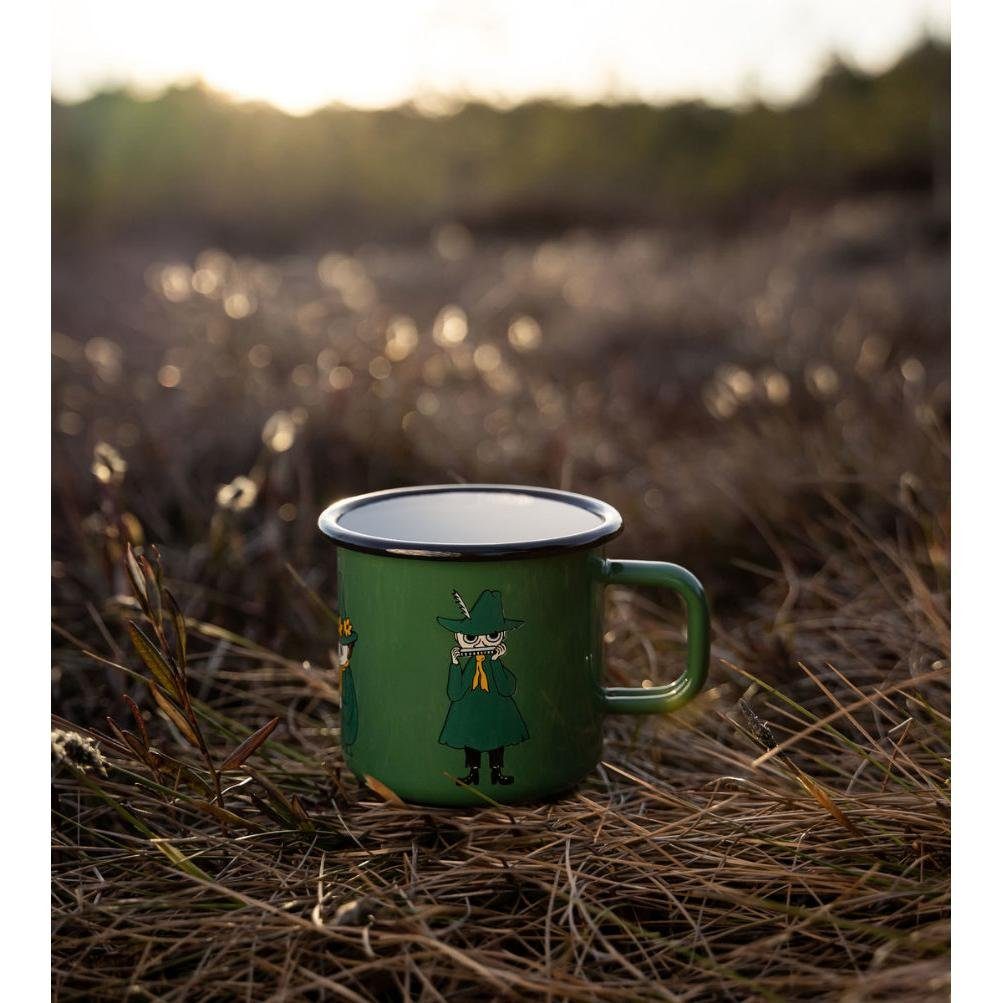 Muurla Kinderbecher Tasse Mumins Snufkin Grün (370 ml)