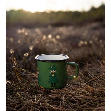 Muurla Kindergeschirr-Set Tasse Mumins Snufkin Grün (370 ml)