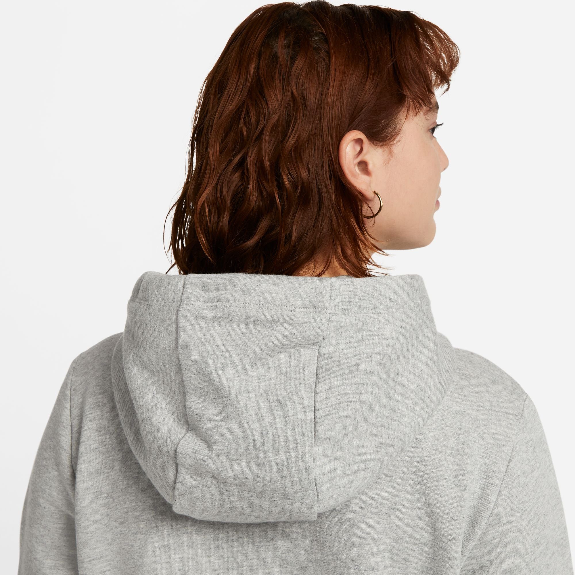 Nike Sportswear Kapuzensweatshirt Club Fleece Women's Logo Pullover Hoodie Damen Kapuzenpullover aus weichem Fleece Material