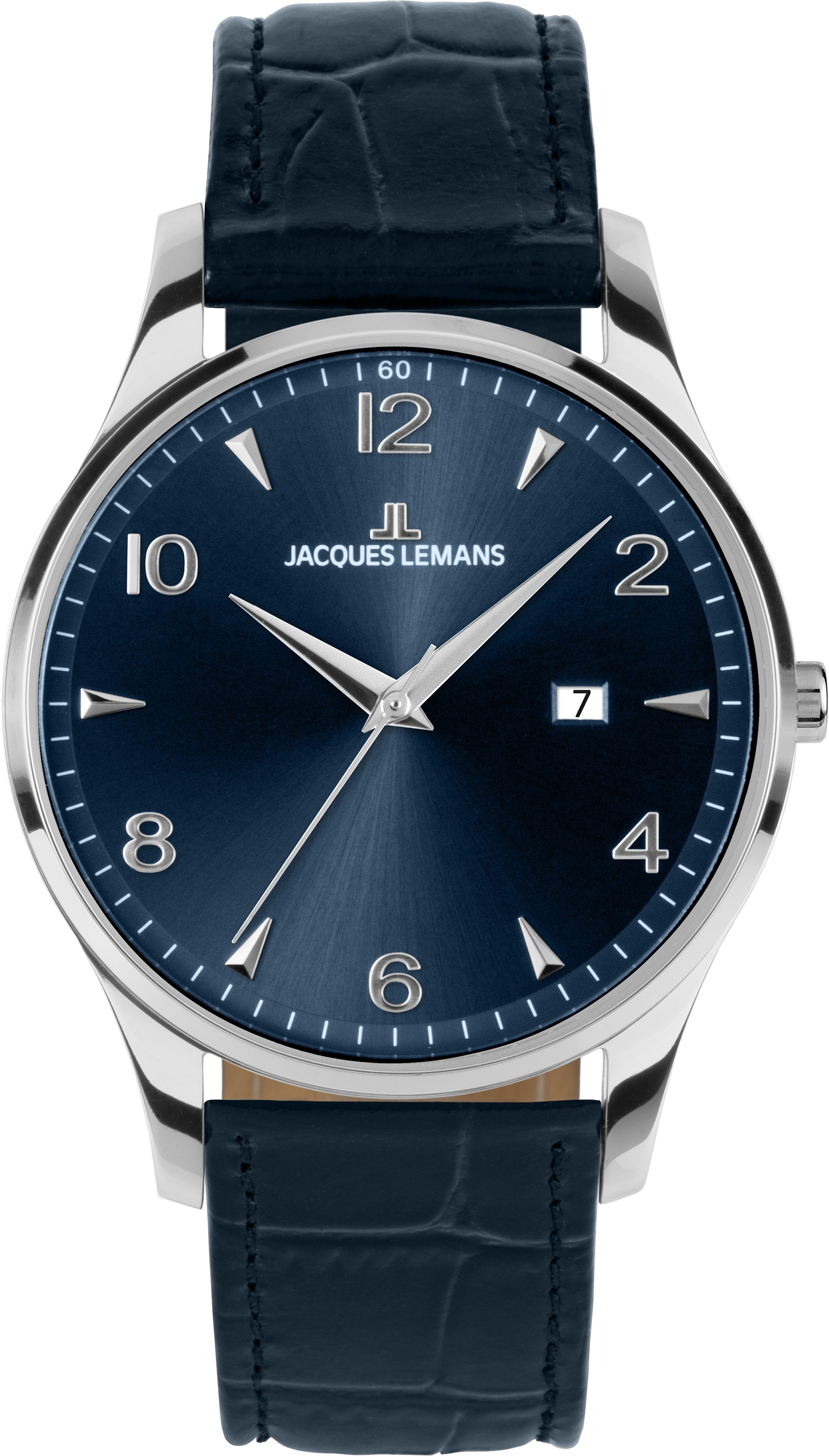 Jacques Lemans Quarzuhr London 1-2215C, Armbanduhr, Herrenuhr, analog, Tag