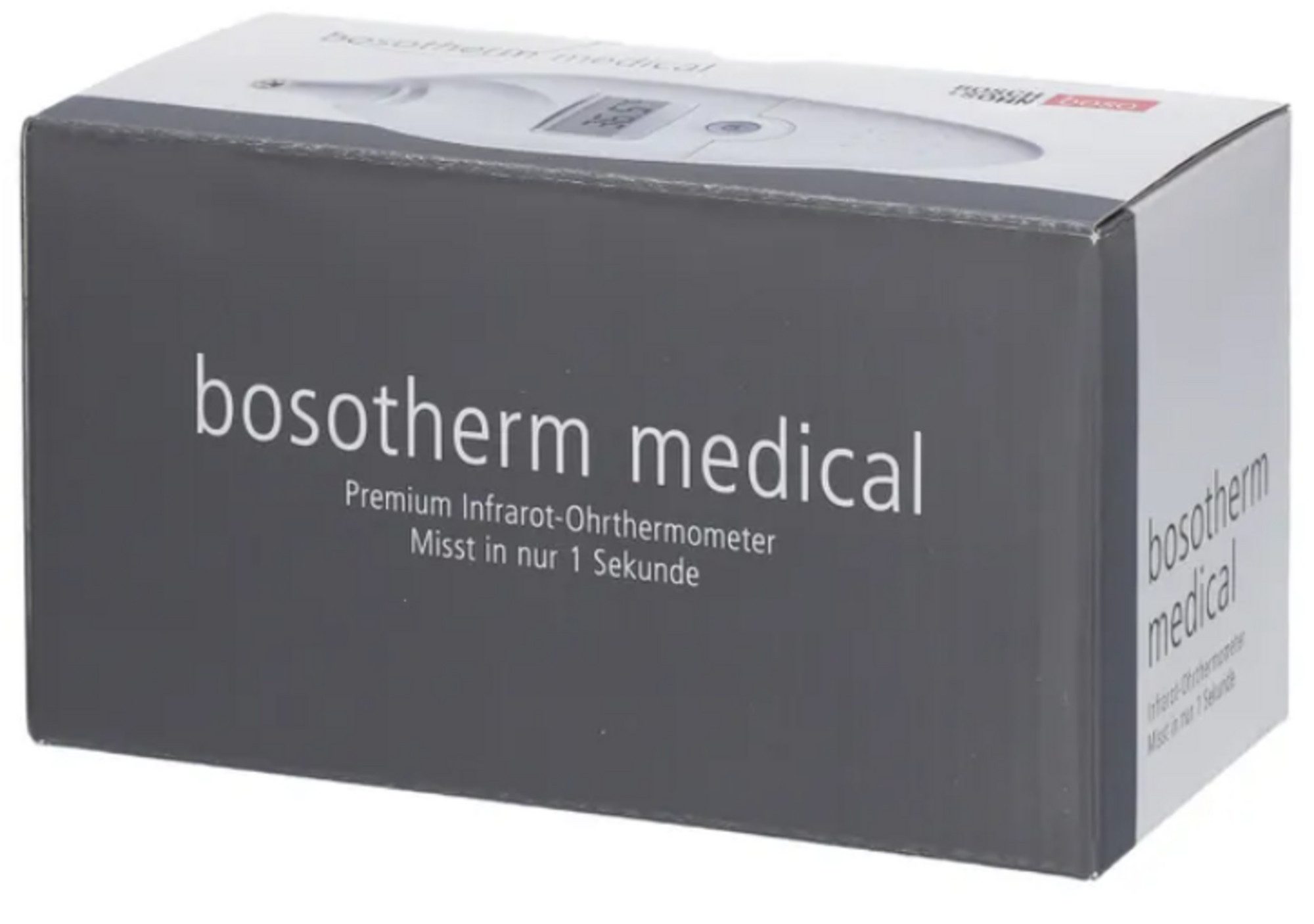 boso Infrarot-Fieberthermometer Bosotherm Medical, Spar-Set, Mit Speicherfunktion und Fieberalarm, Präzise Temperaturmessung, Schnelle Messung in 1 Sekunde