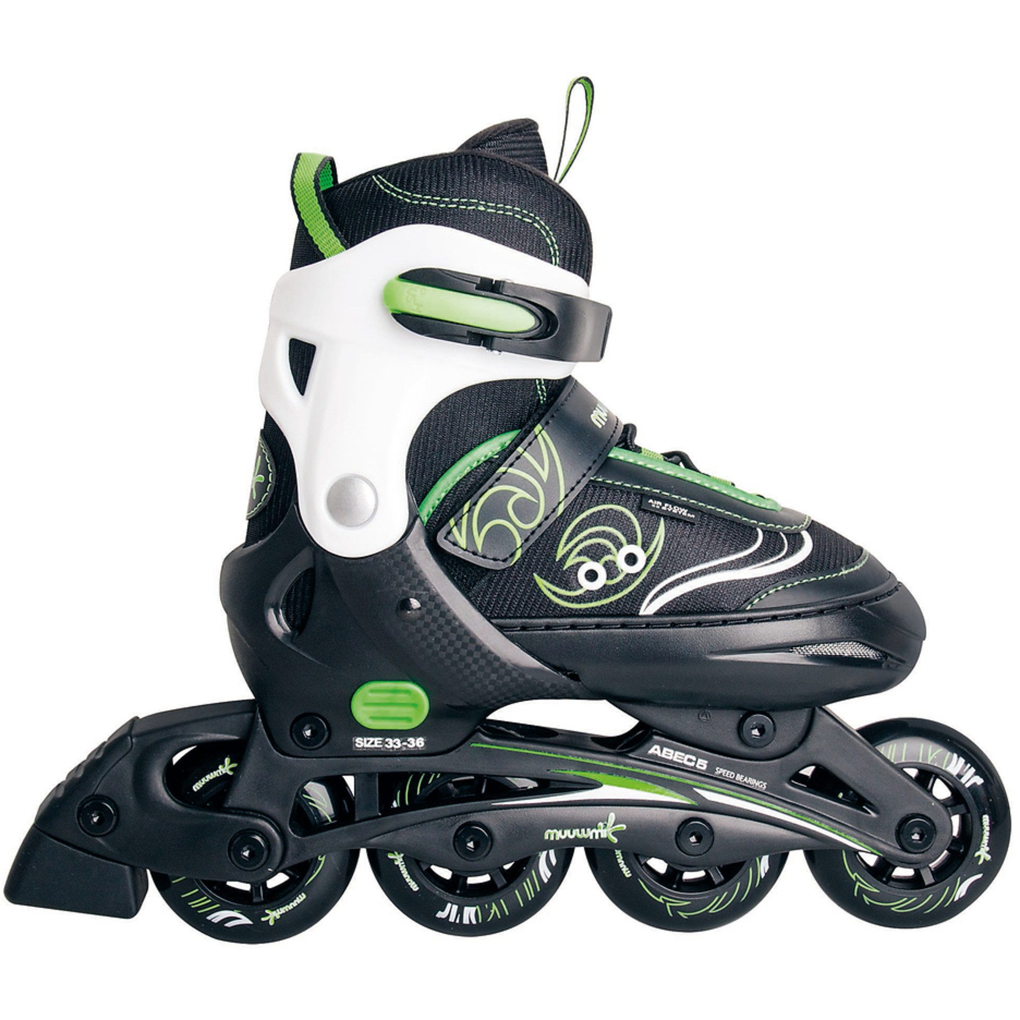 Muuwmi Skateboard Muuwmi Verstellbare Kinderinliner Gr. 29-32