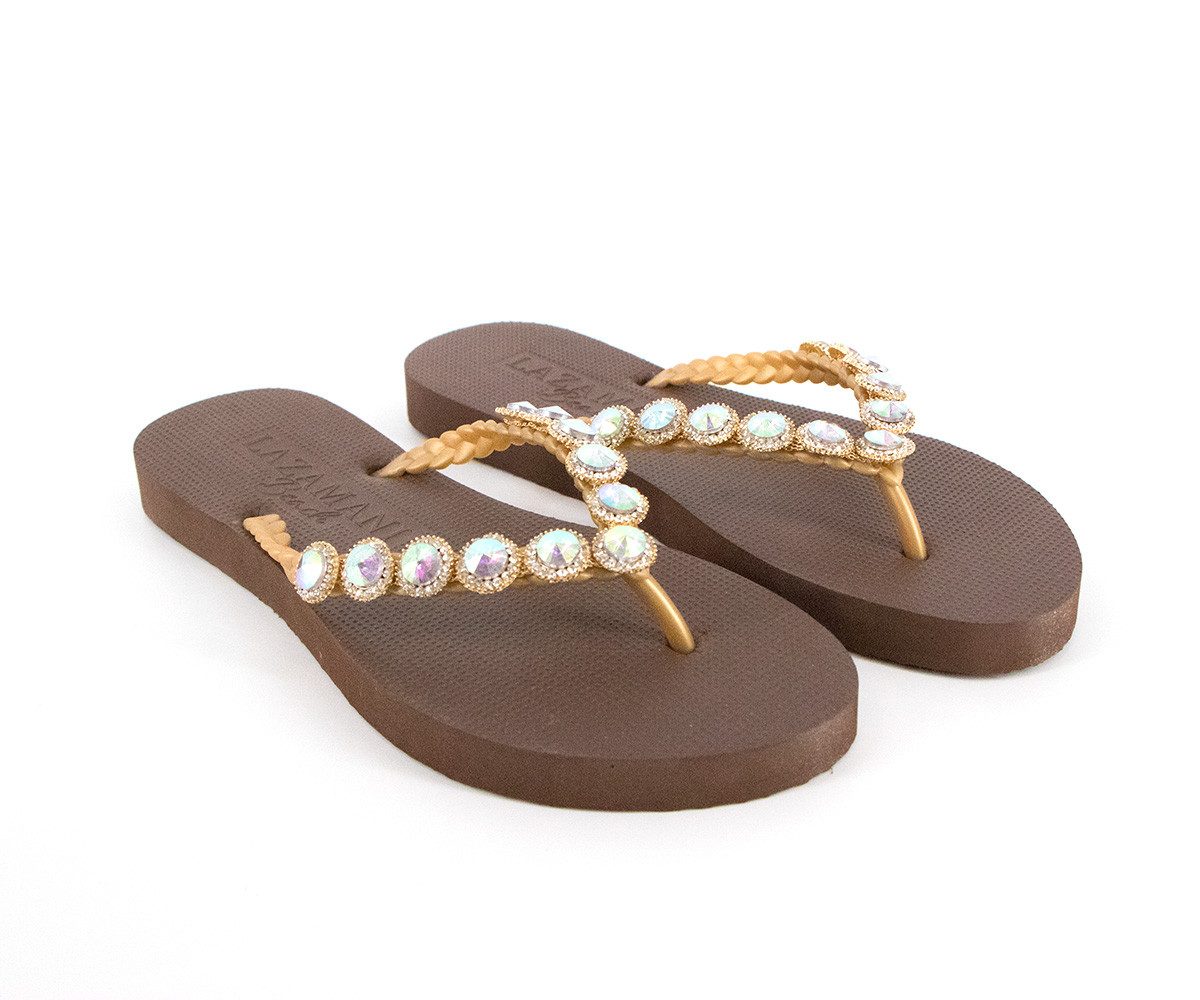 Lazamani Lazamani Flip-Flops Brown - LA77002-brown günstig online kaufen