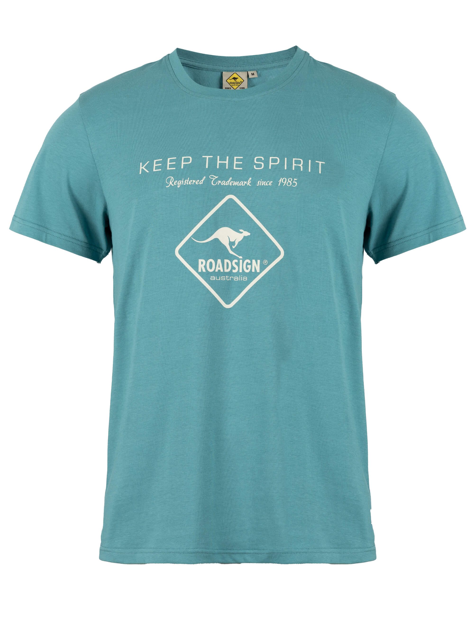 ROADSIGN australia T-Shirt Basic Logo (1, 1-tlg., 1) Markanter Logoprint, aus 100% Baumwolle, urbaner Look