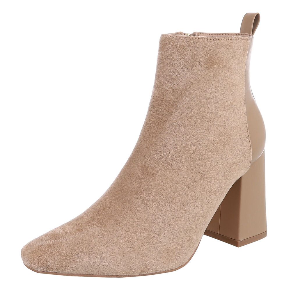 Ital-Design Elegante Ankle Boots mit Blockabsatz günstig online kaufen