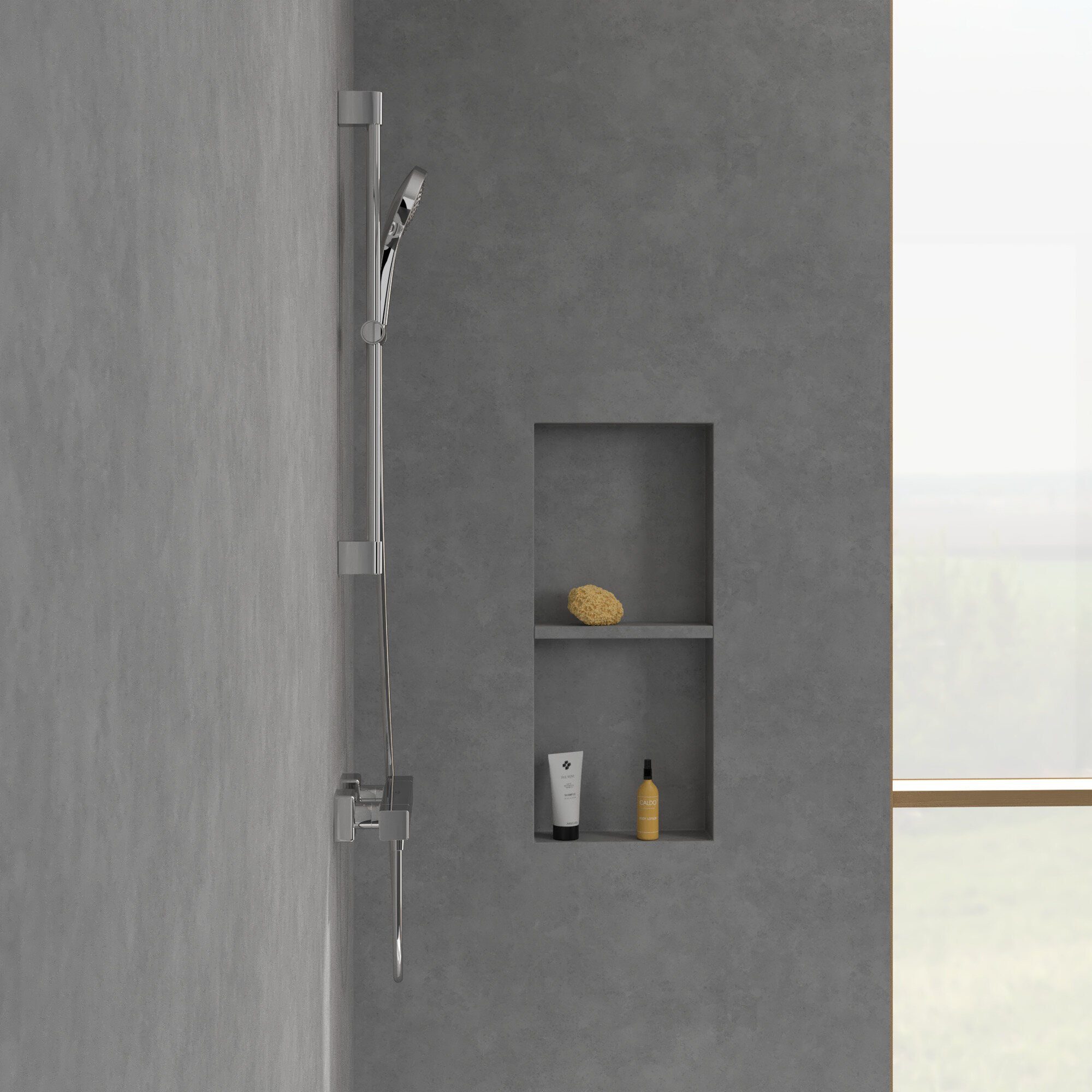 Villeroy & Boch Brausethermostat Universal Taps & Fittings Duschthermostat, Eckig