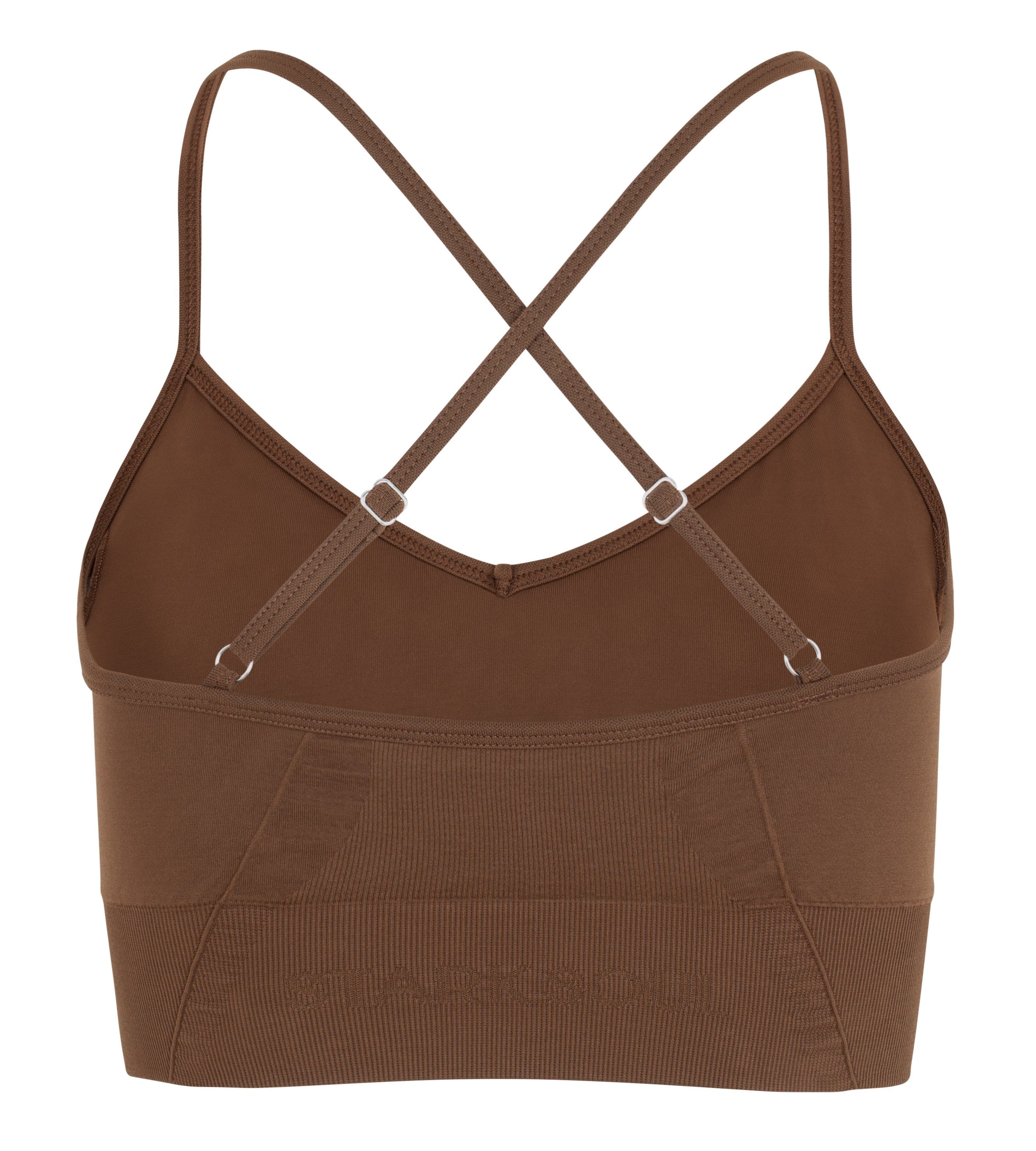 Stark Soul® Sport-Bustier Seamless Bra OPAQUE mit herausnehmbaren Cups