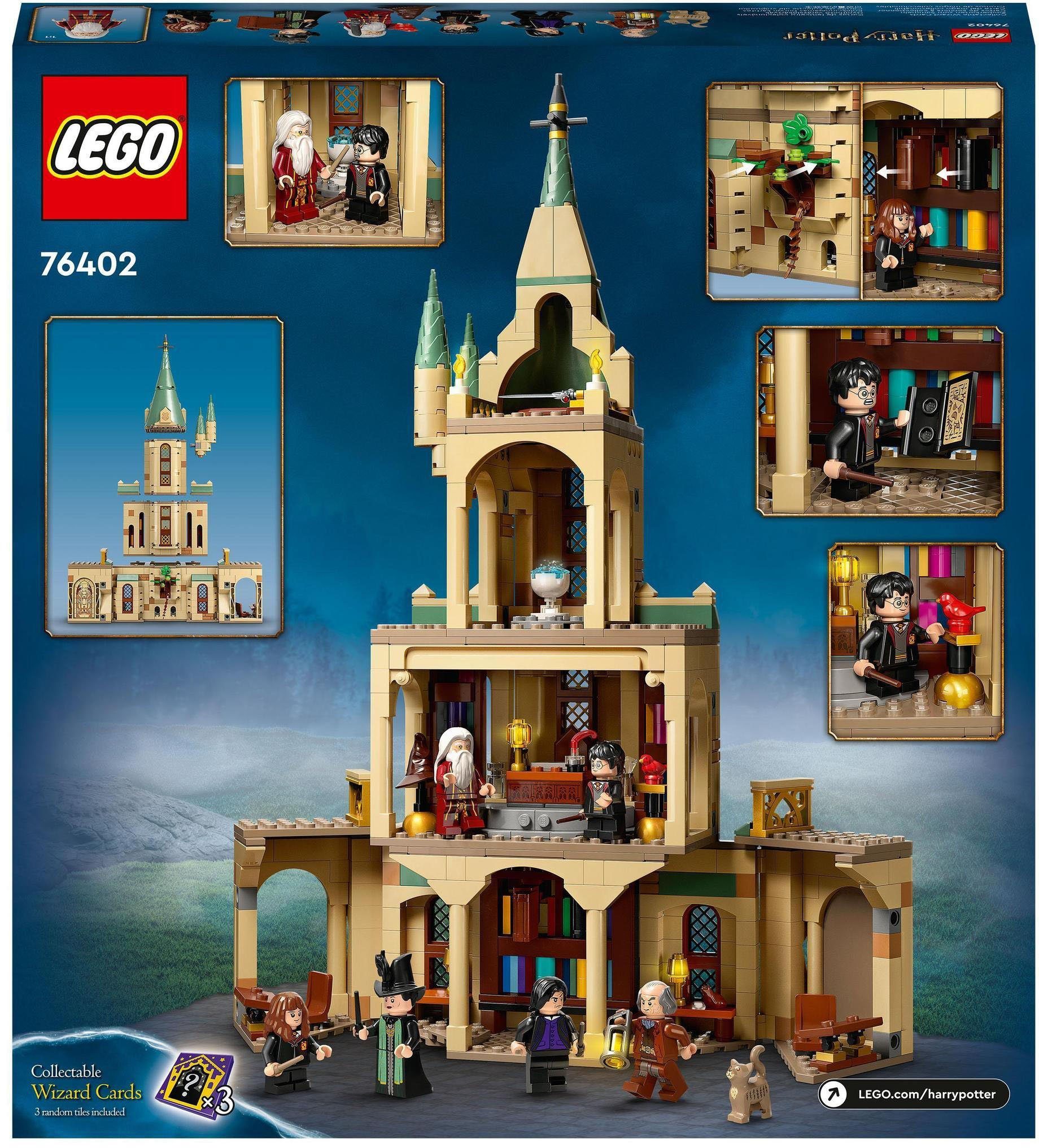 (76402), Made LEGO® St), Dumbledores Harry LEGO® Büro in Konstruktionsspielsteine Hogwarts™: Europe (654 Potter,