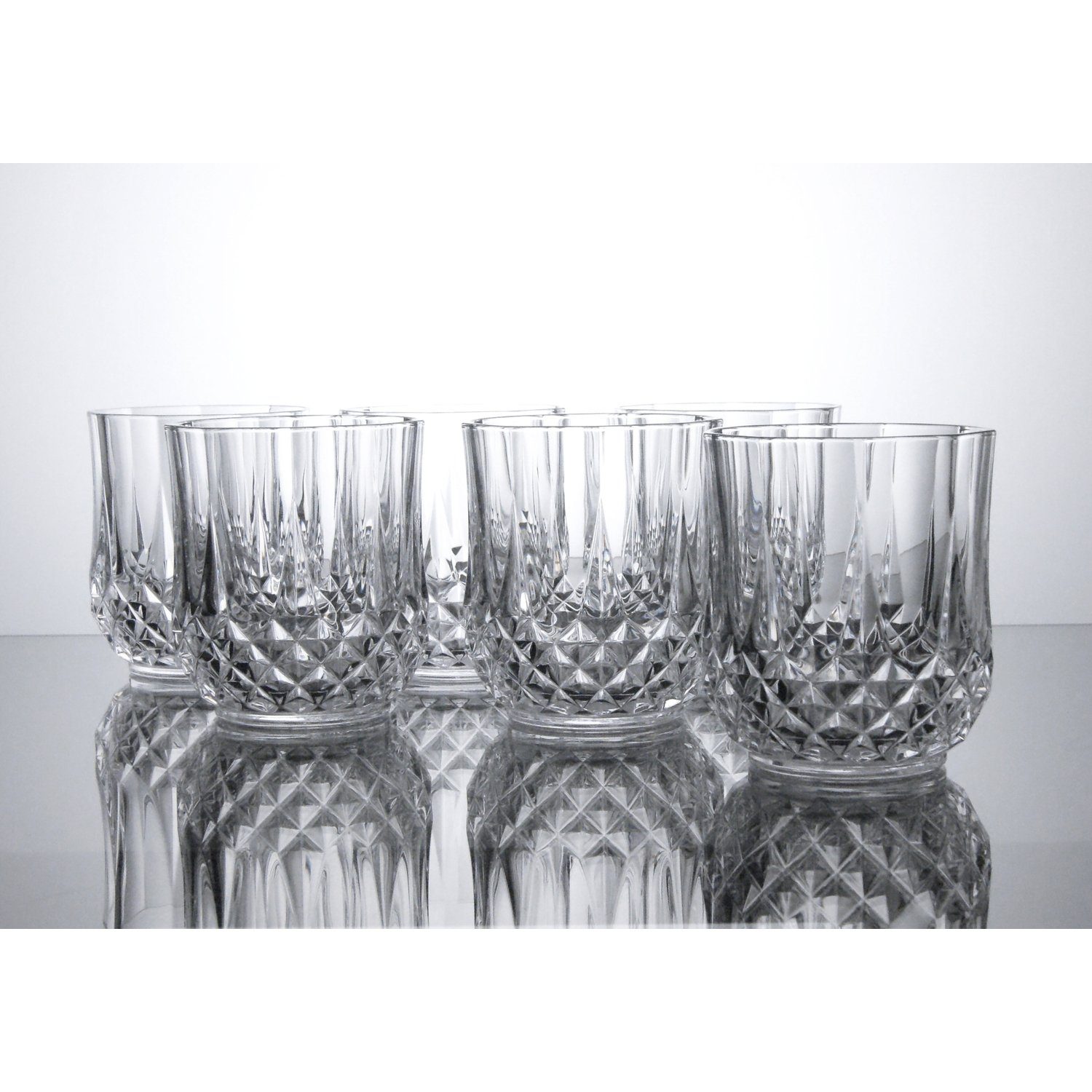 CRISTAL D´ARQUES Tasse Whiskybecher 320 ml, Glas, 6-tlg., Glas