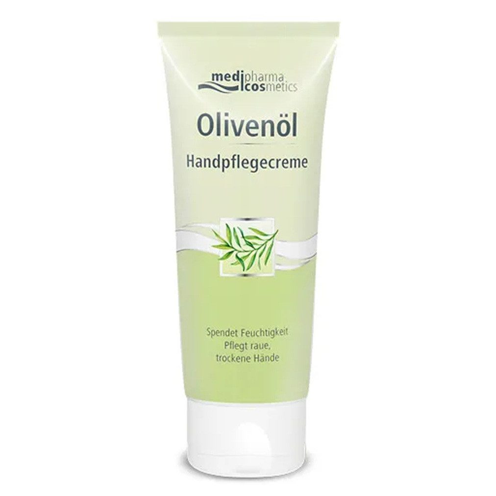 Dr. Theiss Naturwaren Handcreme – Olivenöl Handpflegecreme, Pflegt raue, trockene Hände