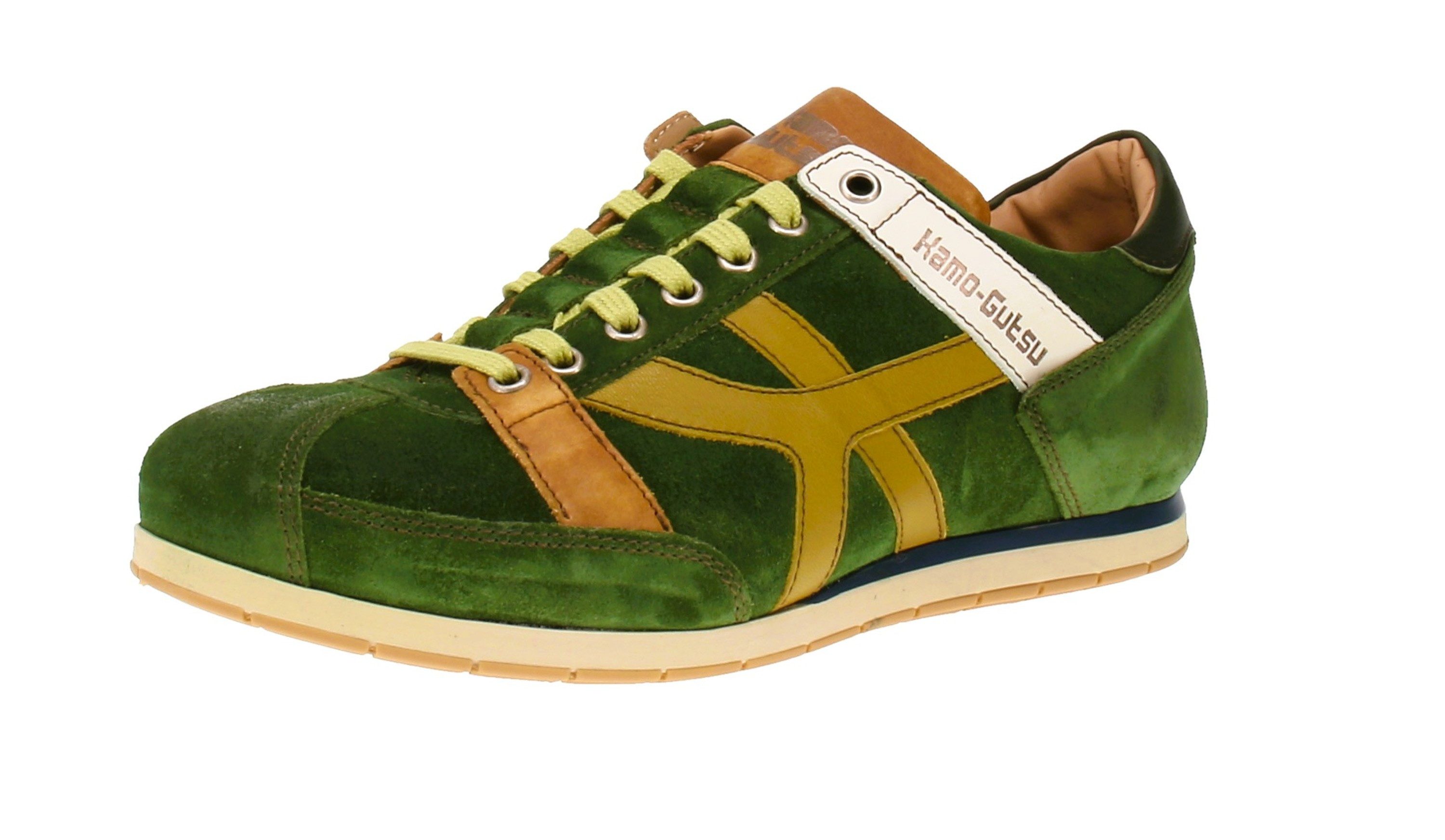 Kamo-Gutsu Kamo Gutsu TIFO-044 - Herren Freizeitschuhe - Verde-Oil-Prato Sneaker