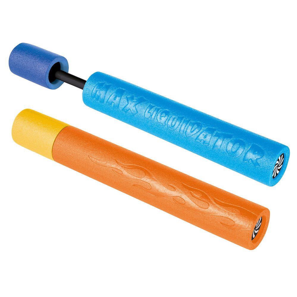 Happy People Wasserpistole Schaumstoff Wasserkanone blau/orange 51x7cm 2fach sortiert