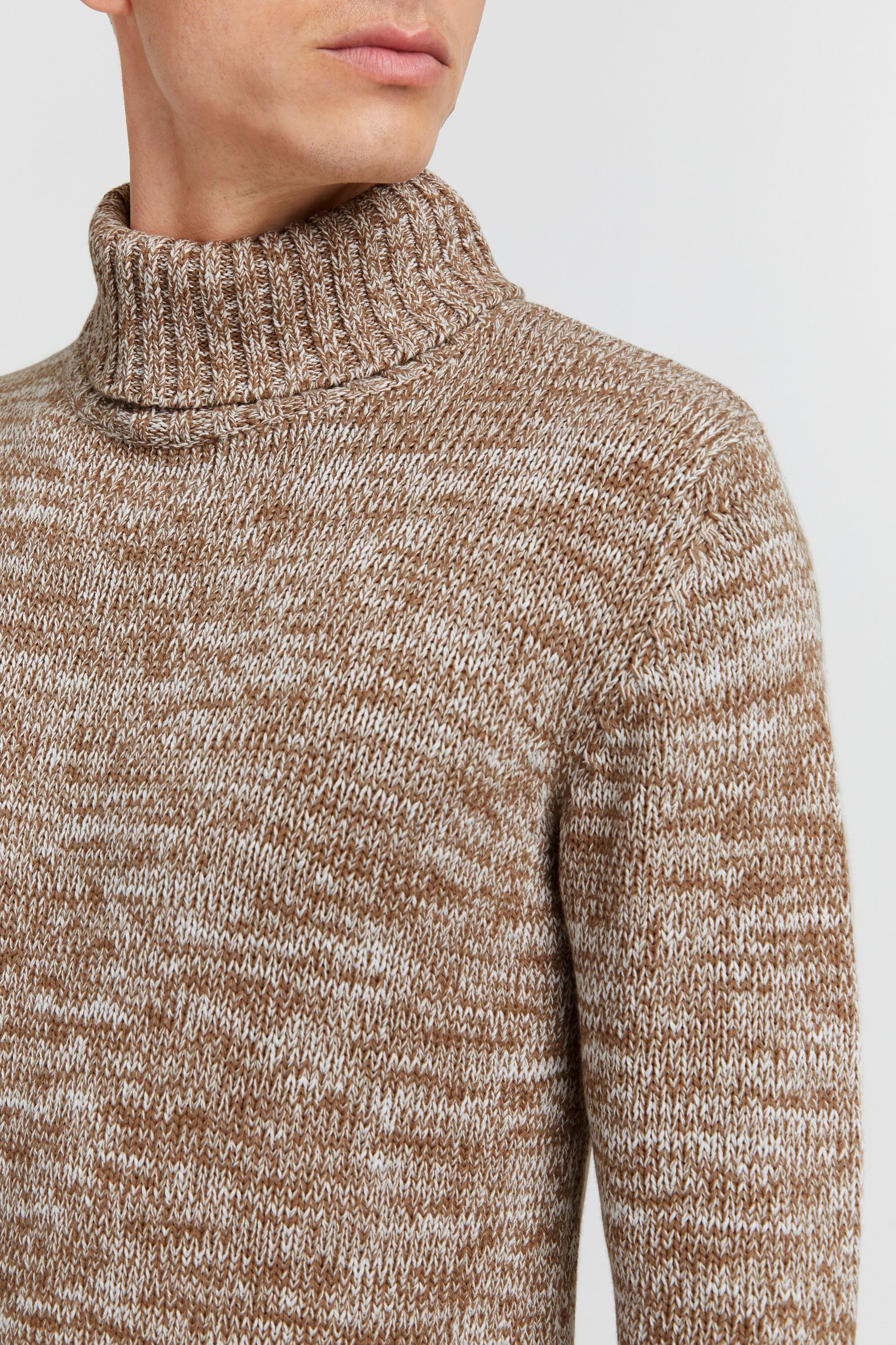 !Solid Rollkragenpullover SDPhilaremo Strickpulli in Melange-Optik