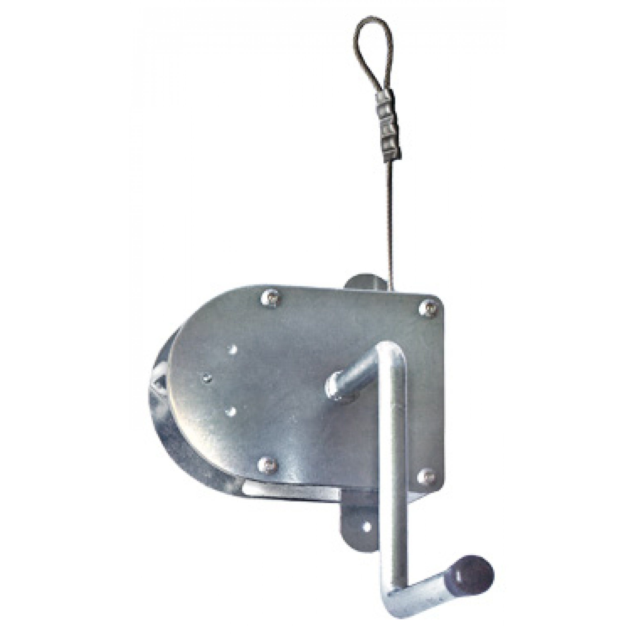 Schneider Grillgeräte GmbH & Co.KG Feuerstelle Schneider Kurbel Edelstahl mit 8 m Drahtseil für Roste bis 70 cm