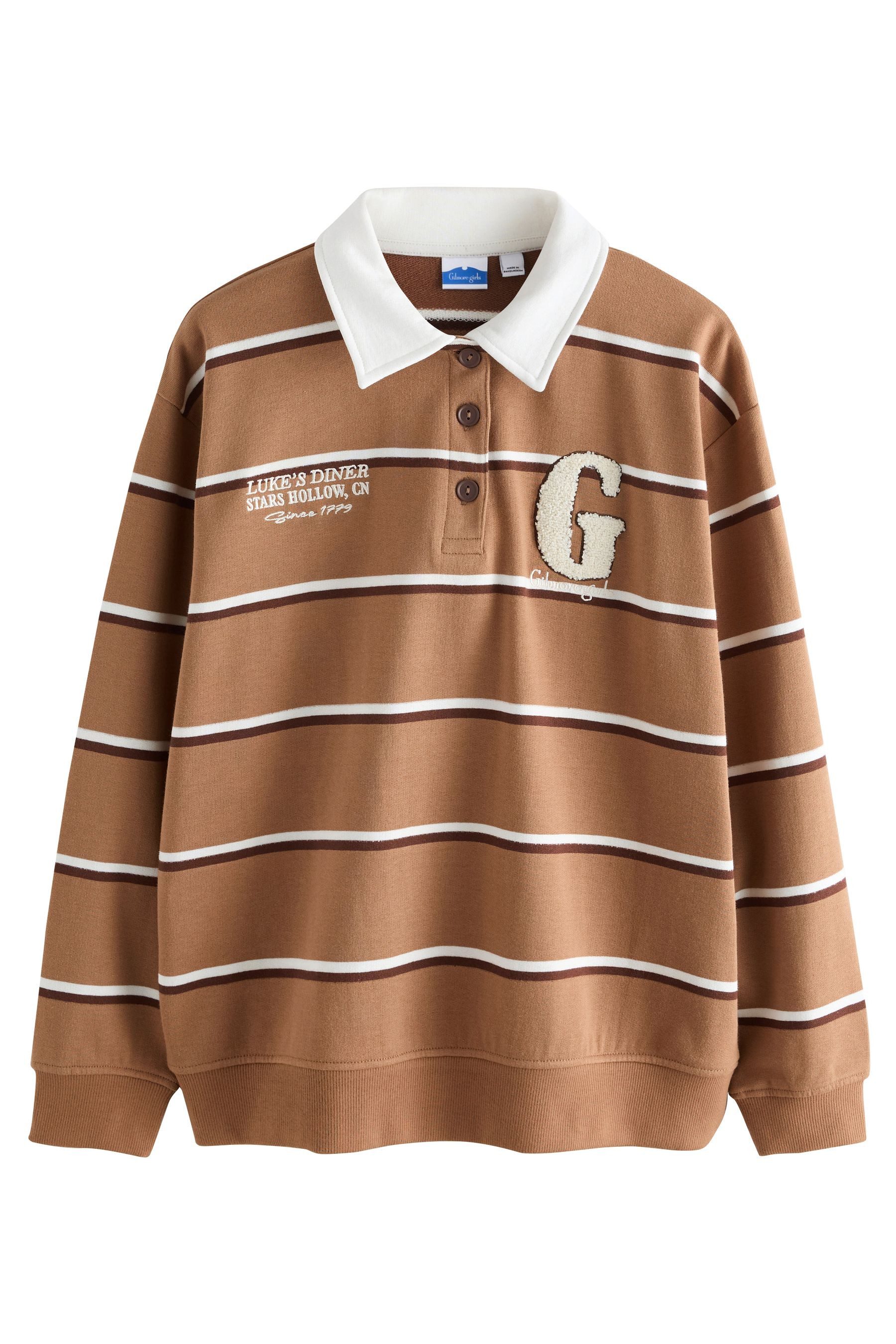 Next Rugbyshirt Gestreiftes Rugby-Shirt, Gilmore (1-tlg)