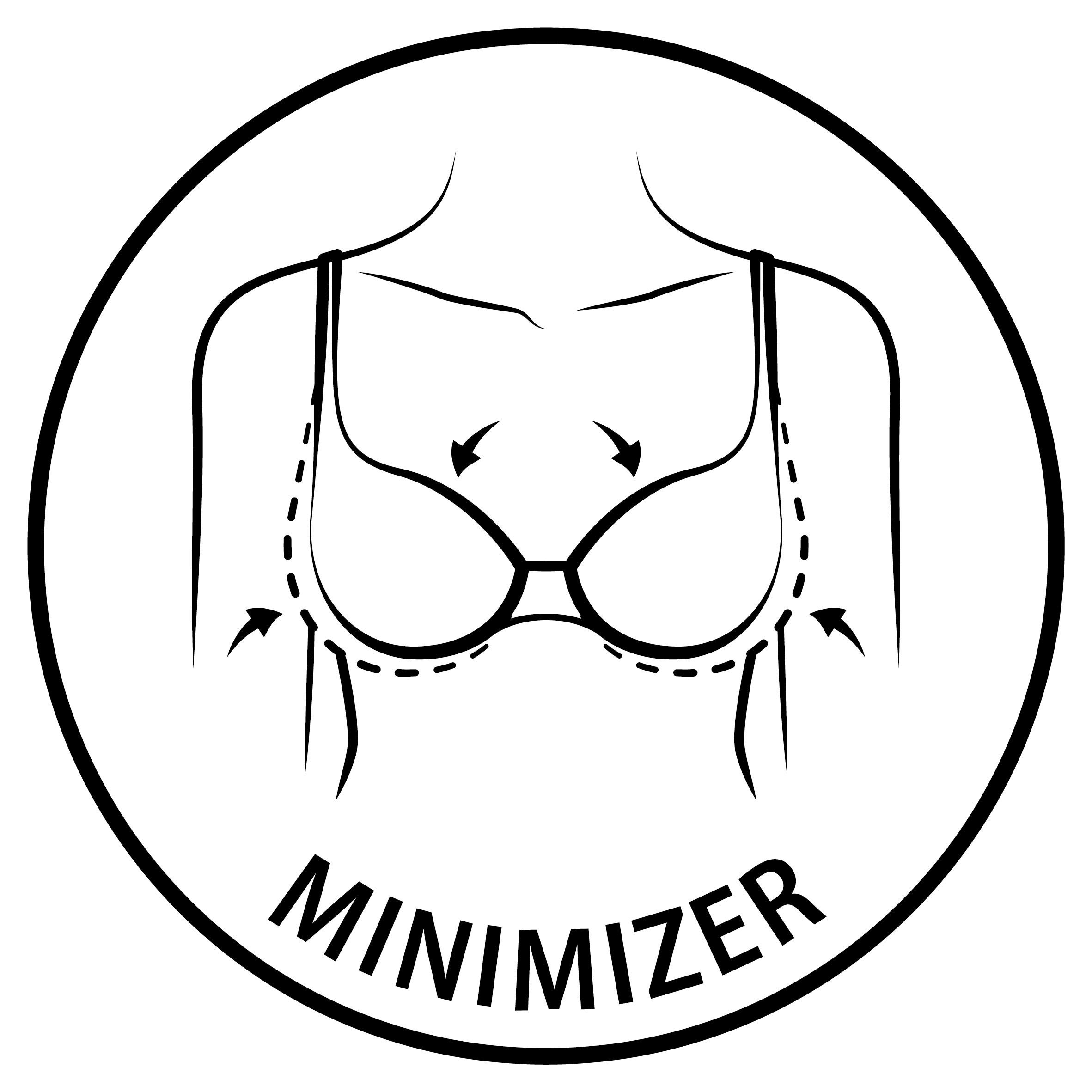 Susa Minimizer-BH London vorgeformte Cups, Spitze, blickdicht, elastisch