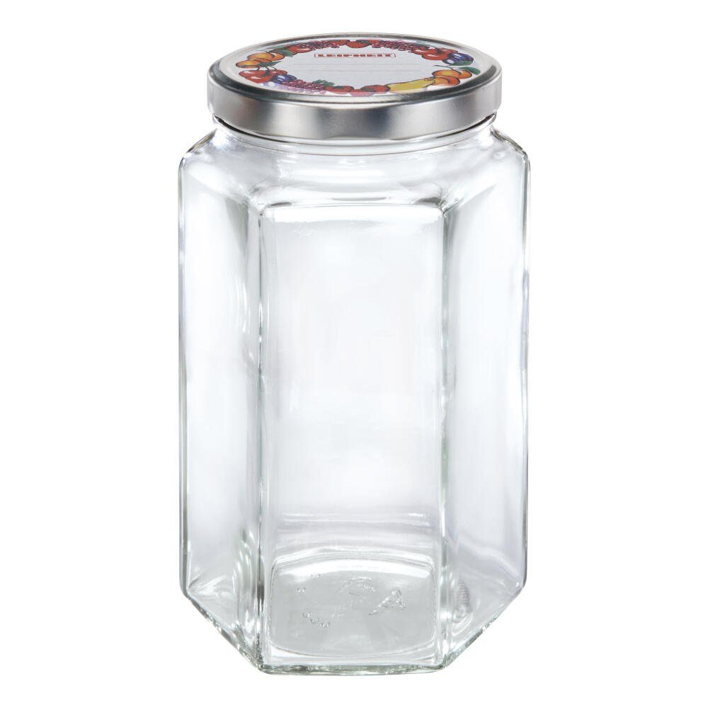 Leifheit Einmachglas »Sechskantglas 1.7 L«, Glas, (1-tlg) online kaufen |  OTTO
