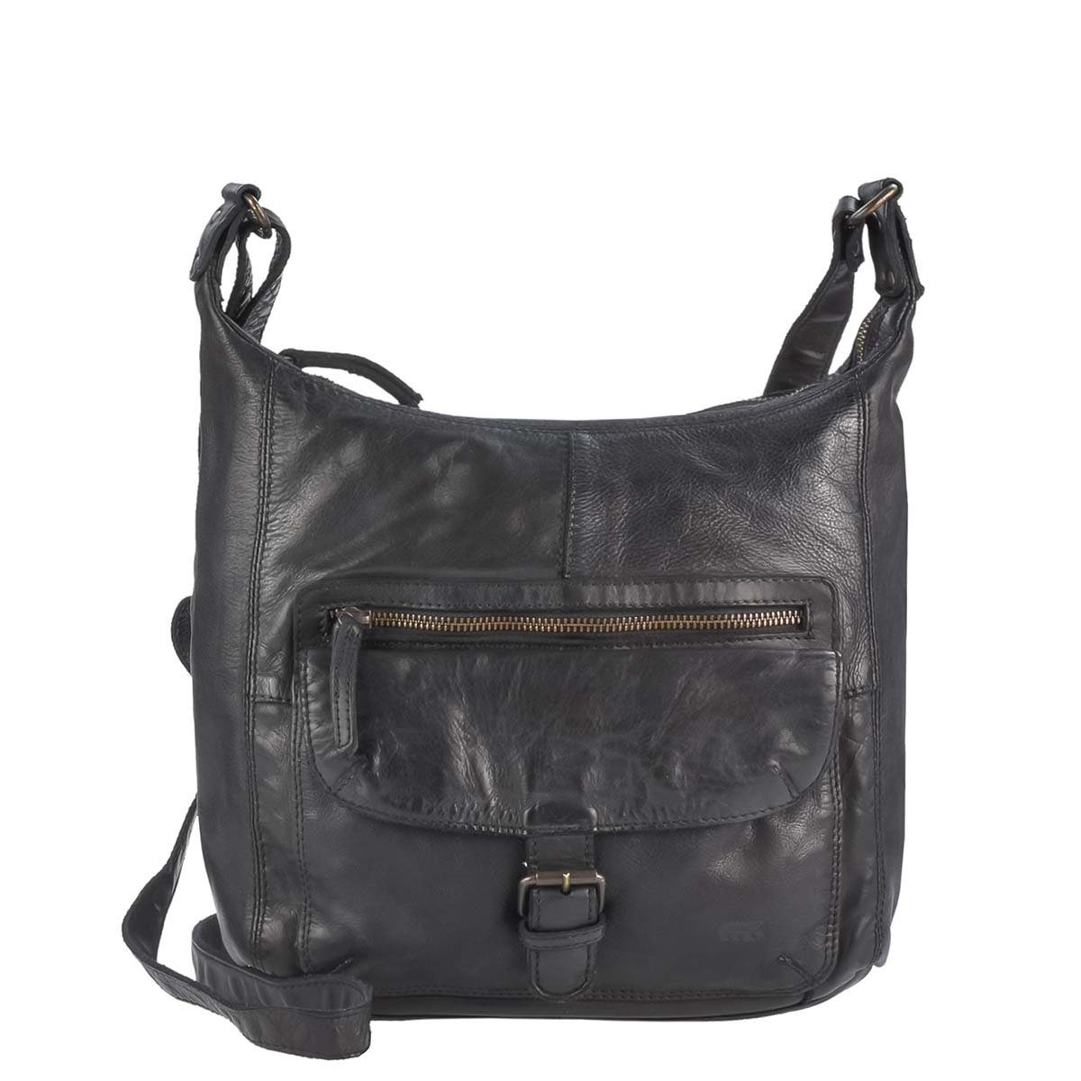 Bear Design Umhängetasche "Anna" Cow Lavato Leder Umhänger Schultertasche 3 günstig online kaufen