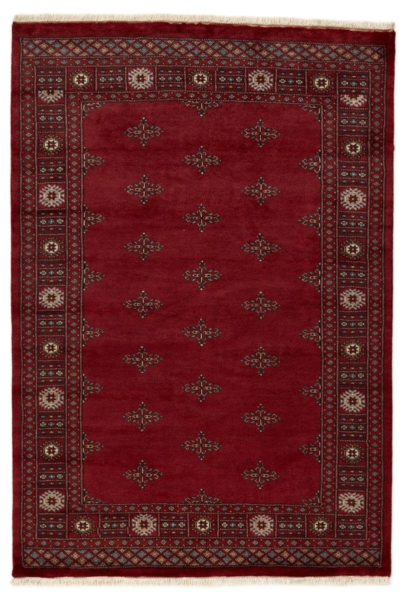 Orientteppich Pakistan Buchara 3ply 141x208 Handgeknüpfter Orientteppich, Nain Trading, rechteckig, Höhe: 8 mm