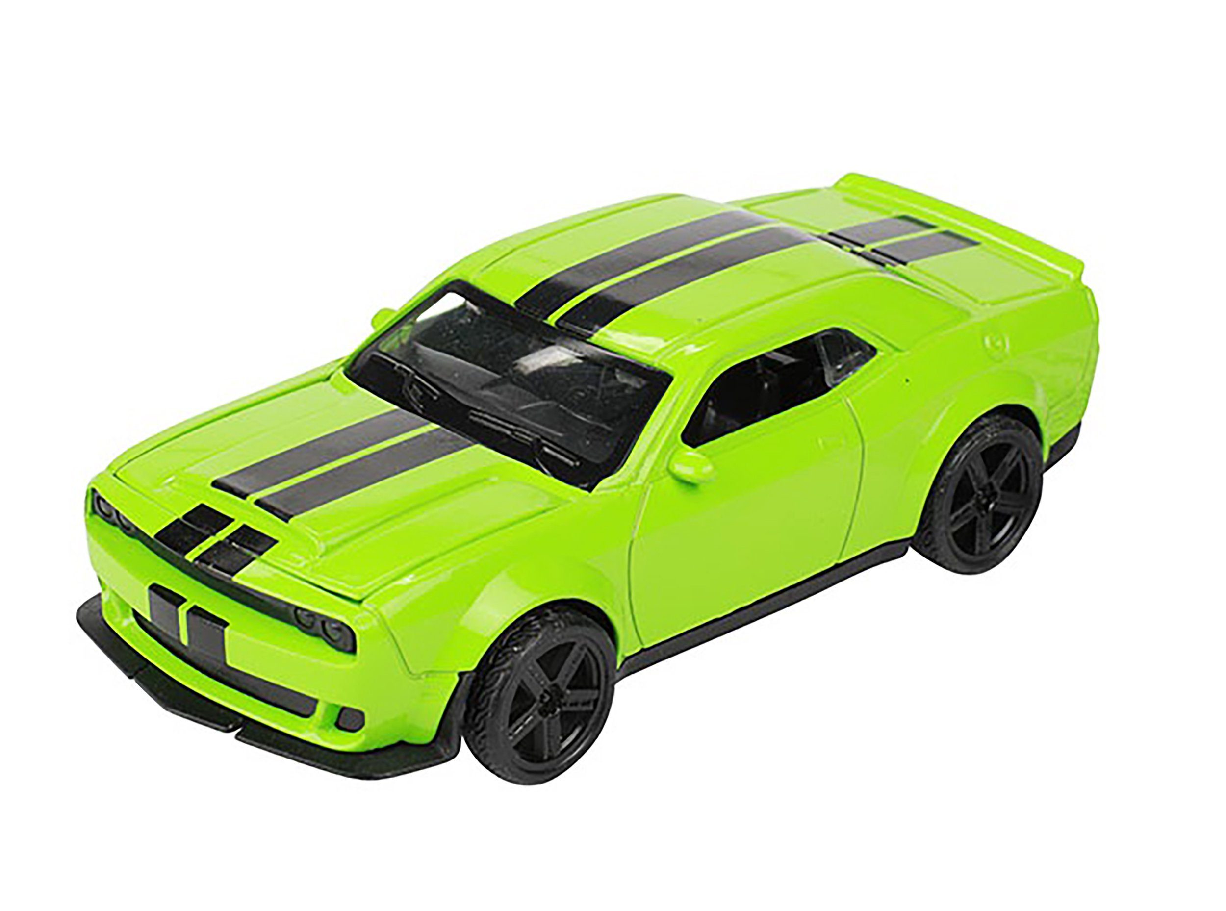 Toi-Toys Modellauto MUSTANG V8 Modellauto mit Rückzug Motor Metall Modell 73 (Grün), Auto Spielzeugauto Geschenk Geschenk