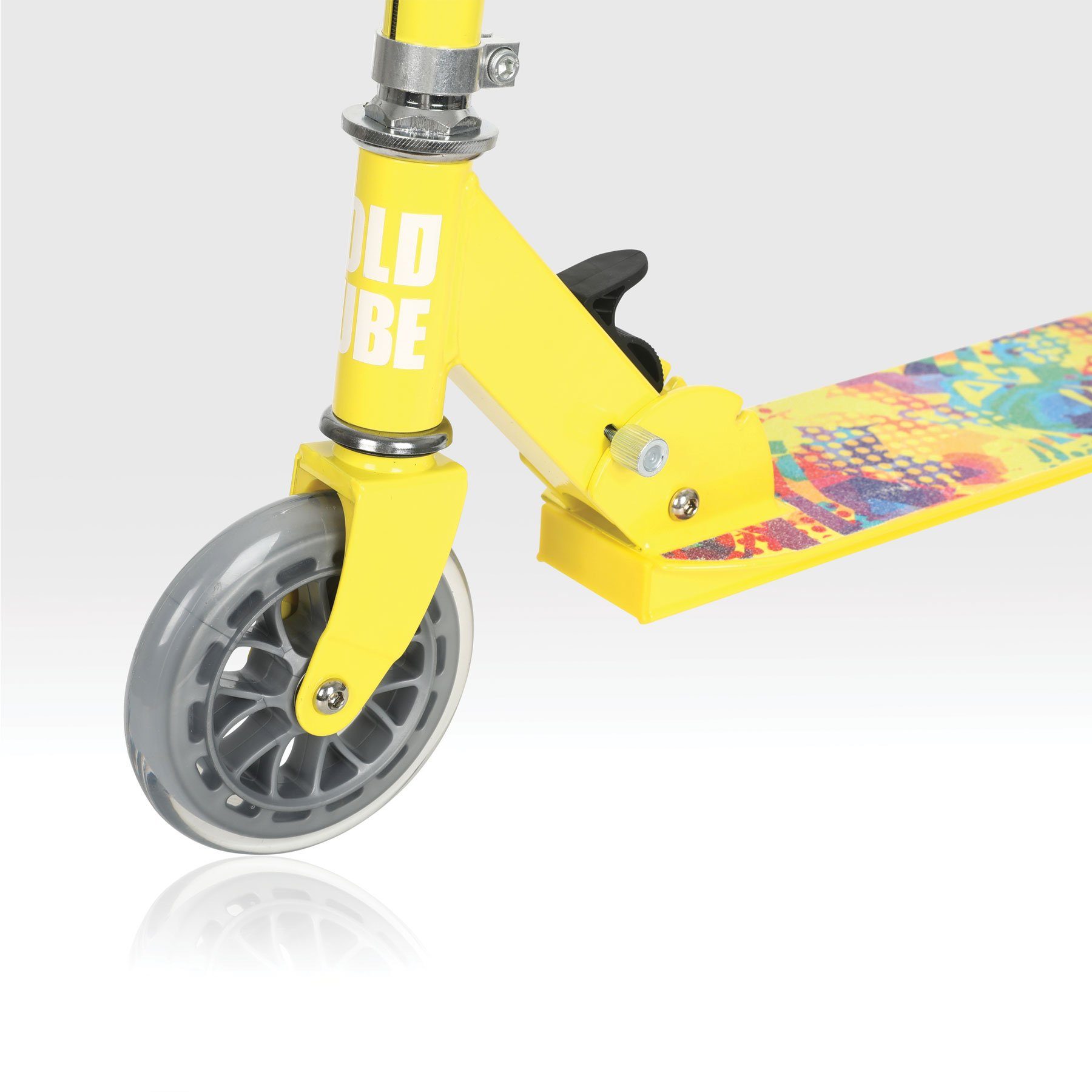 BOLDCUBE Scooter Yellow 2-Rad Scooter