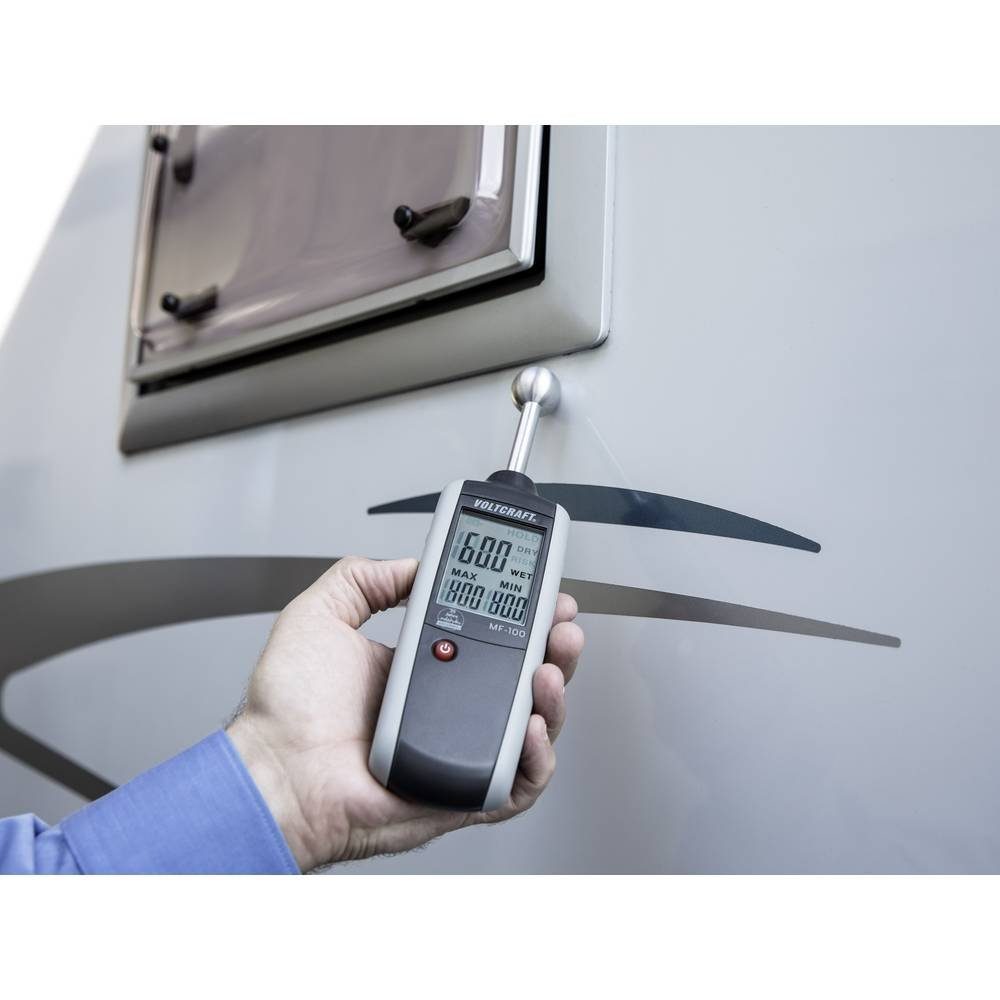 VOLTCRAFT Feuchtigkeitsmesser Materialfeuchte-Indikator MF-100