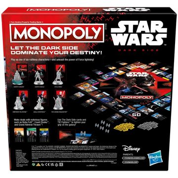 Hasbro Spiel, Star Wars Monopoly Dark Side Edition Englische Ver